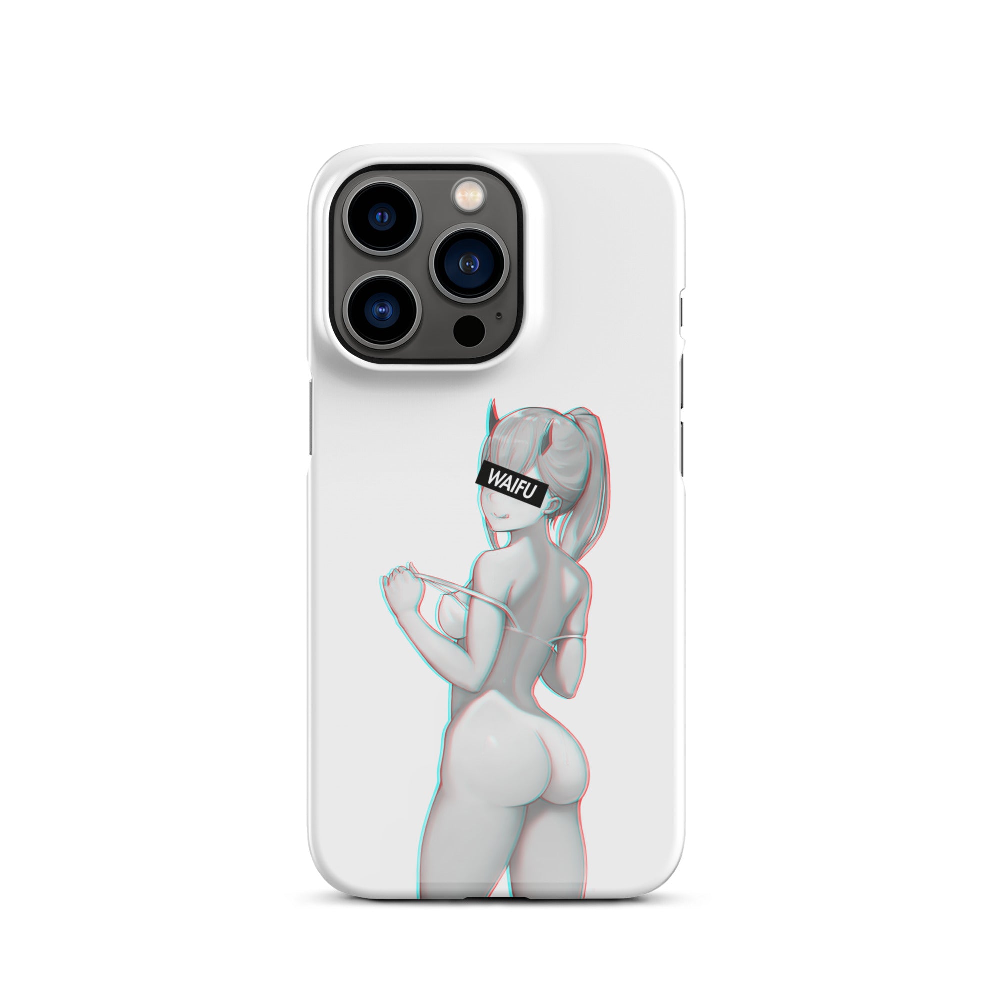 Zero Two Waifu Material #002 iPhone Premium Case