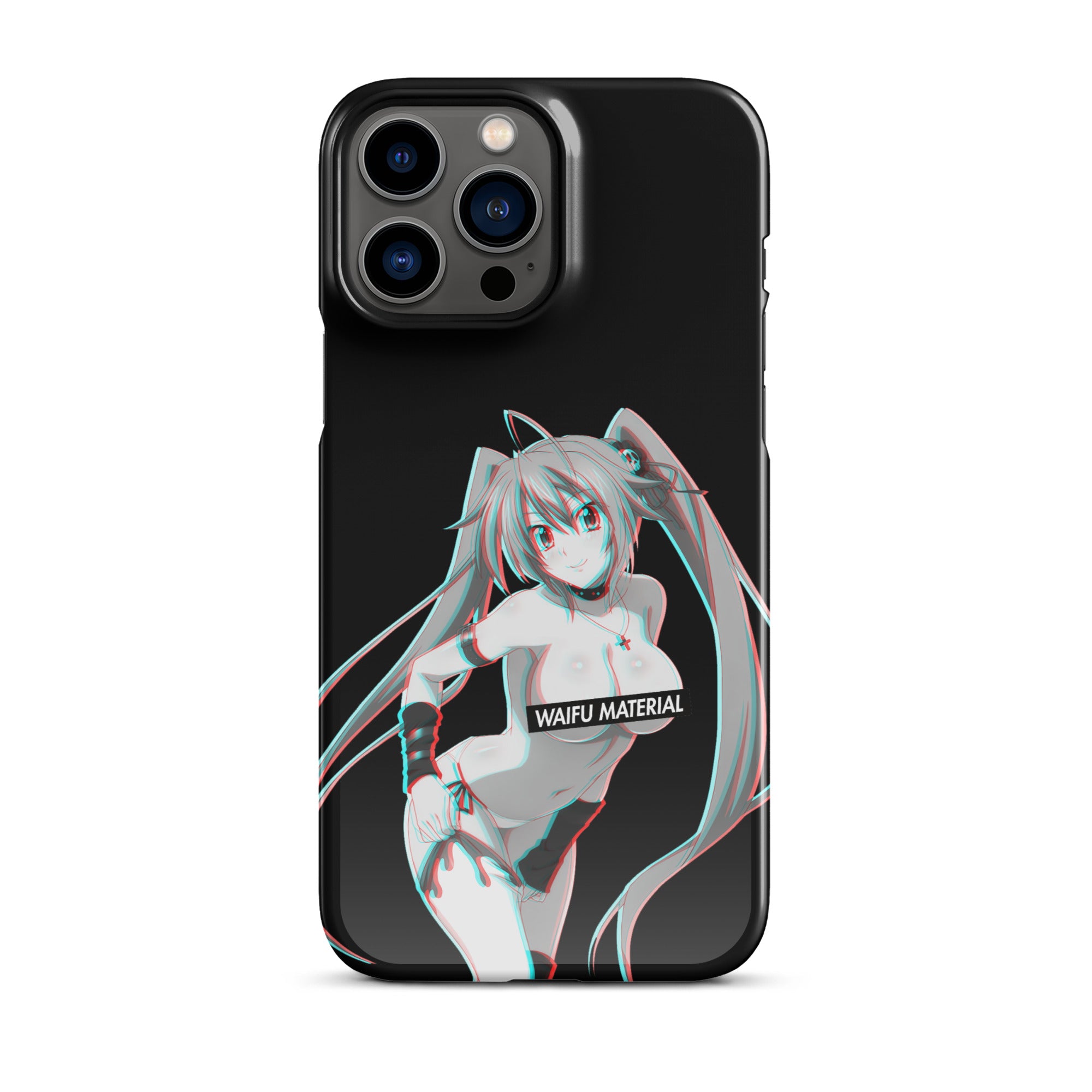 Irina Waifu Material - Black Edition #001 iPhone Premium Case