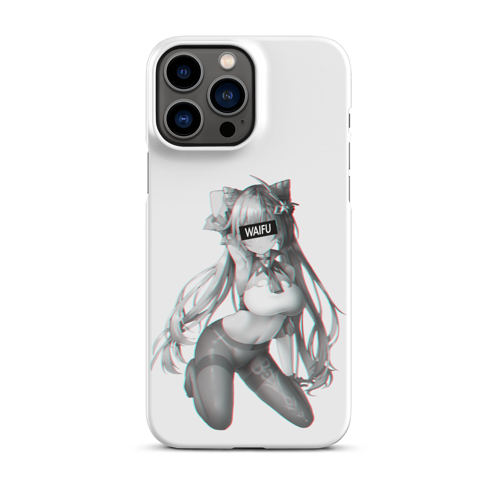 Keqing Waifu Material #005 iPhone Premium Case