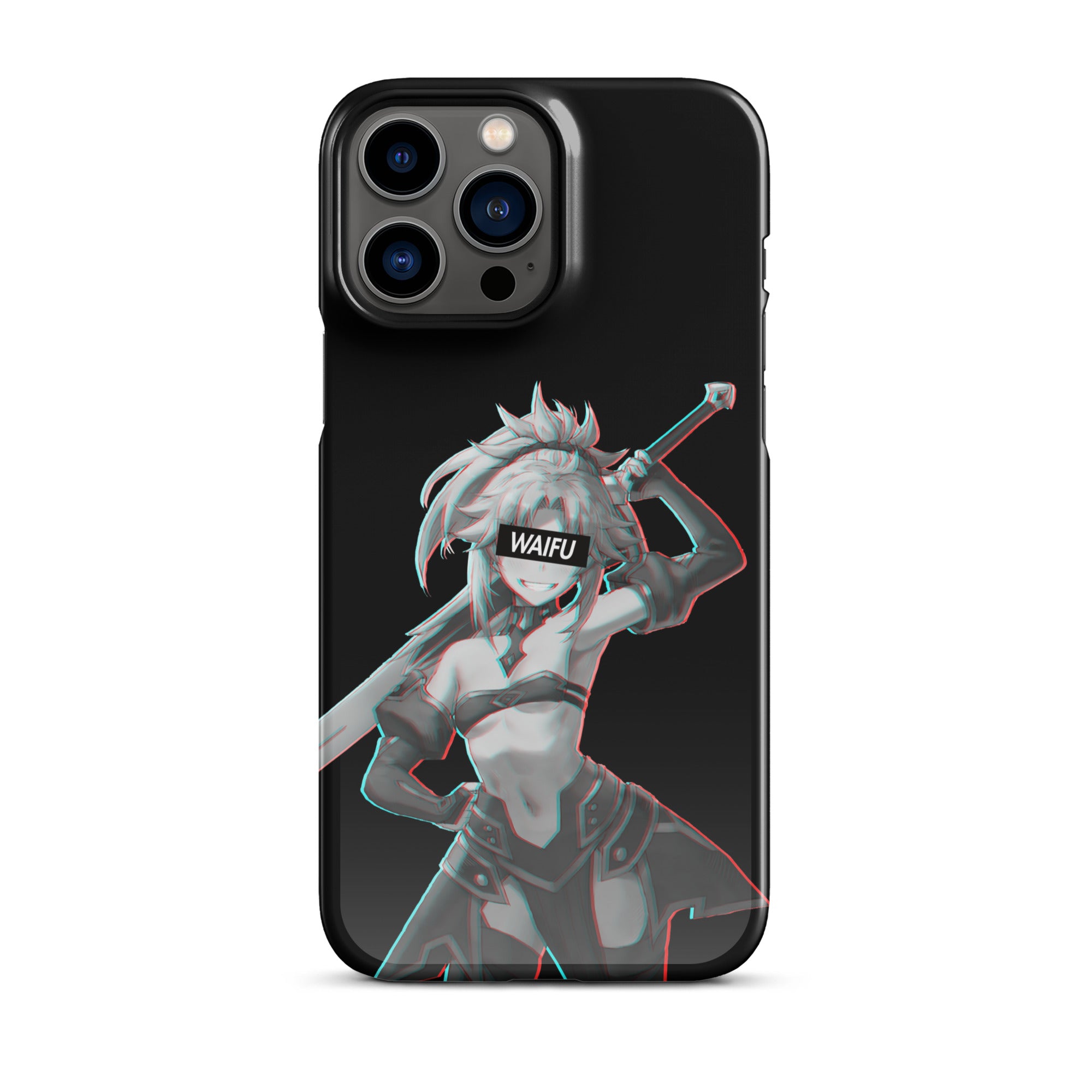 Mordred Waifu Material - Black Edition #002 iPhone Premium Case