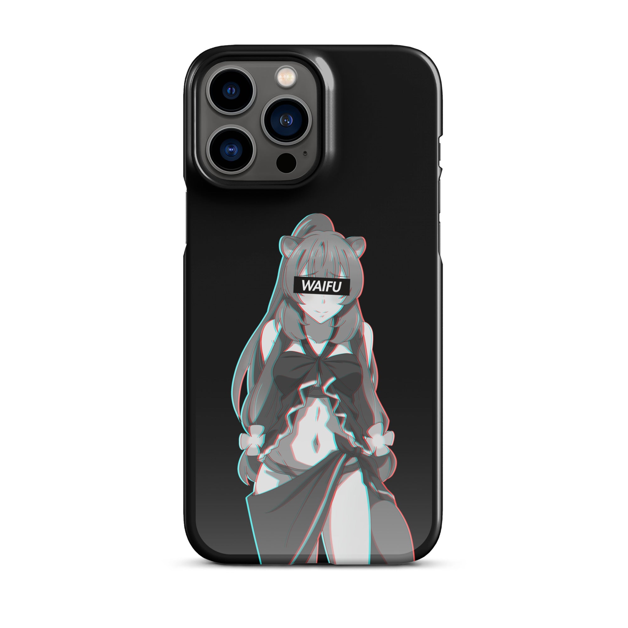 Raphtalia Waifu Material - Black Edition #002 iPhone Premium Case