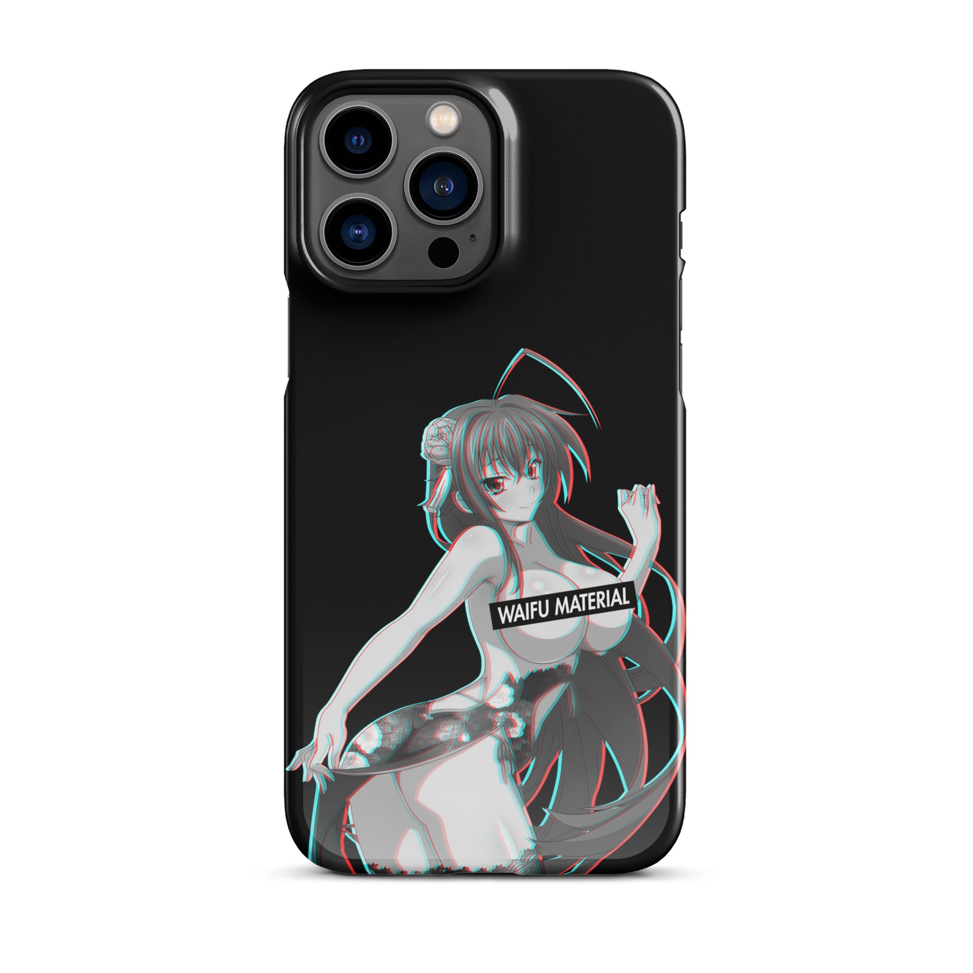 Rias Waifu Material - Black Edition #003 iPhone Premium Case