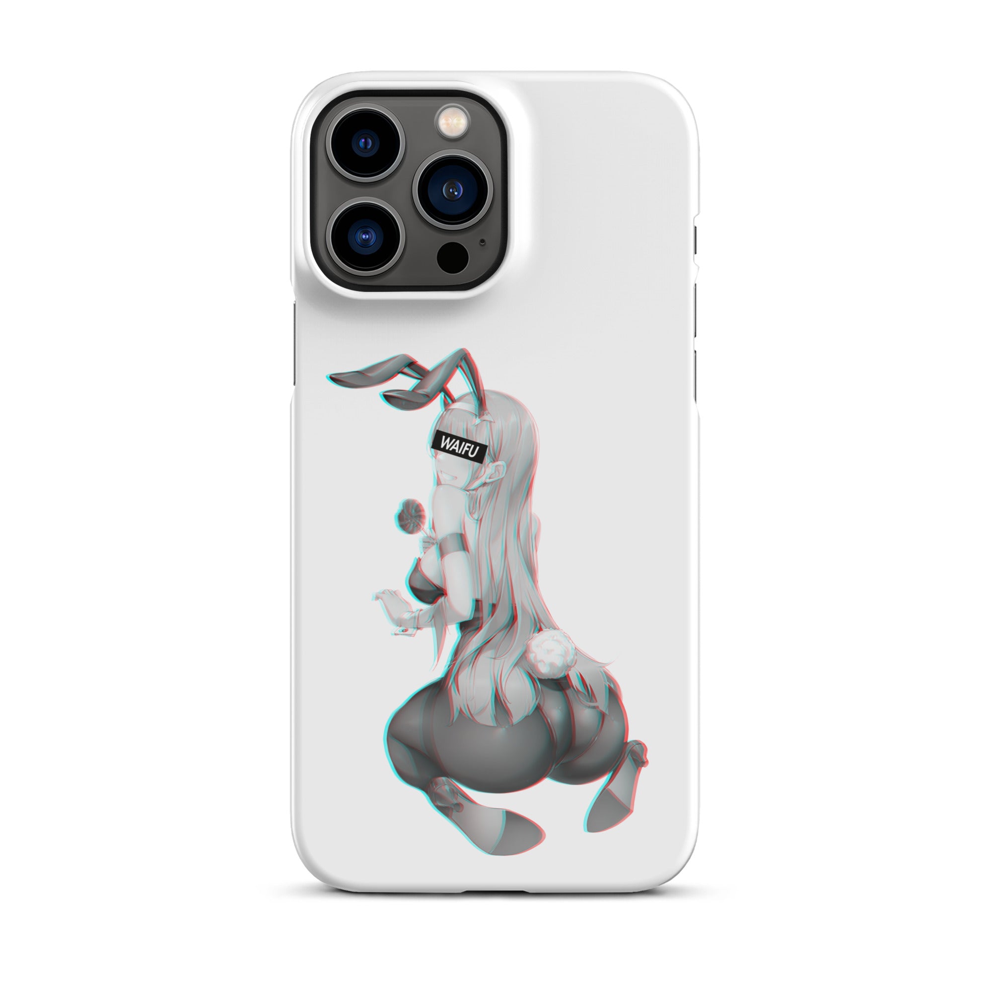 Zero Two Waifu Material #004 iPhone Premium Case