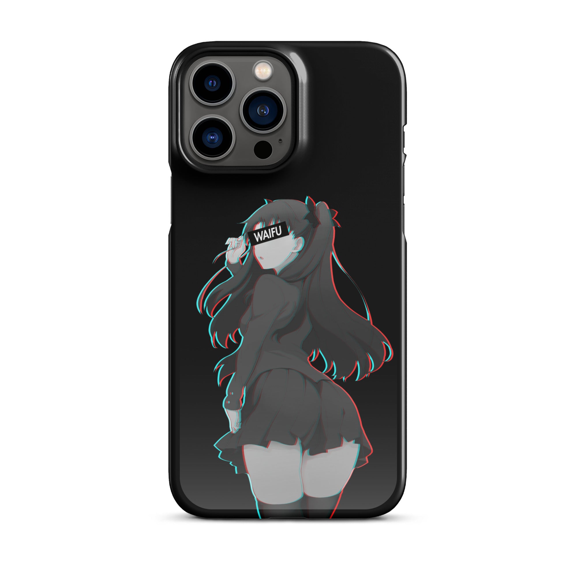 Rin Waifu Material - Black Edition #002 iPhone Premium Case