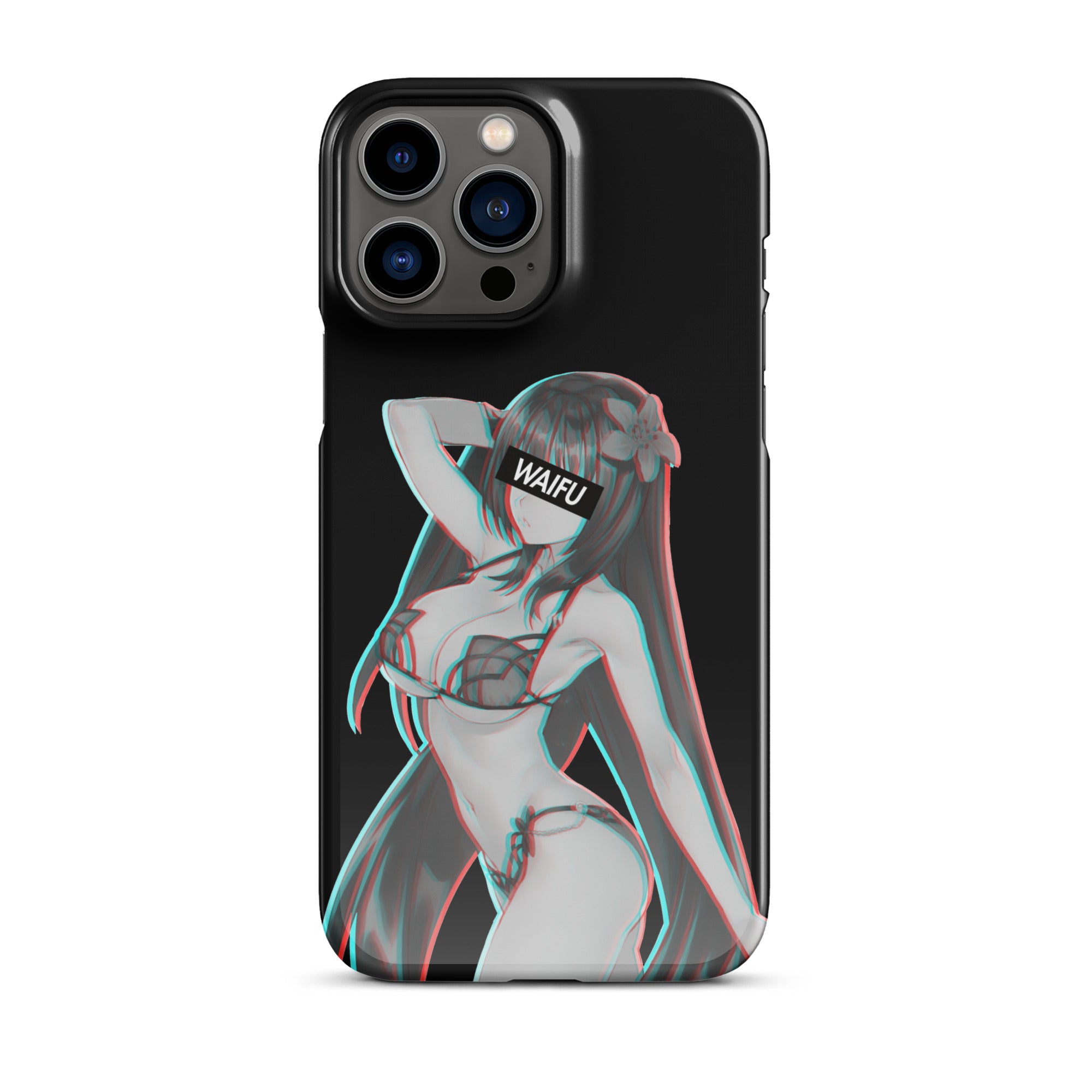 Scathach Waifu Material - Black Edition #004 iPhone Premium Case