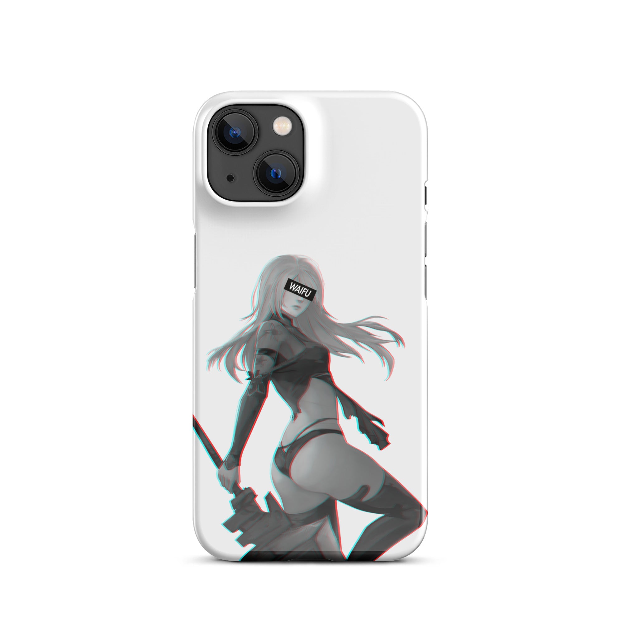 A2 Waifu Material #003 iPhone Premium Case