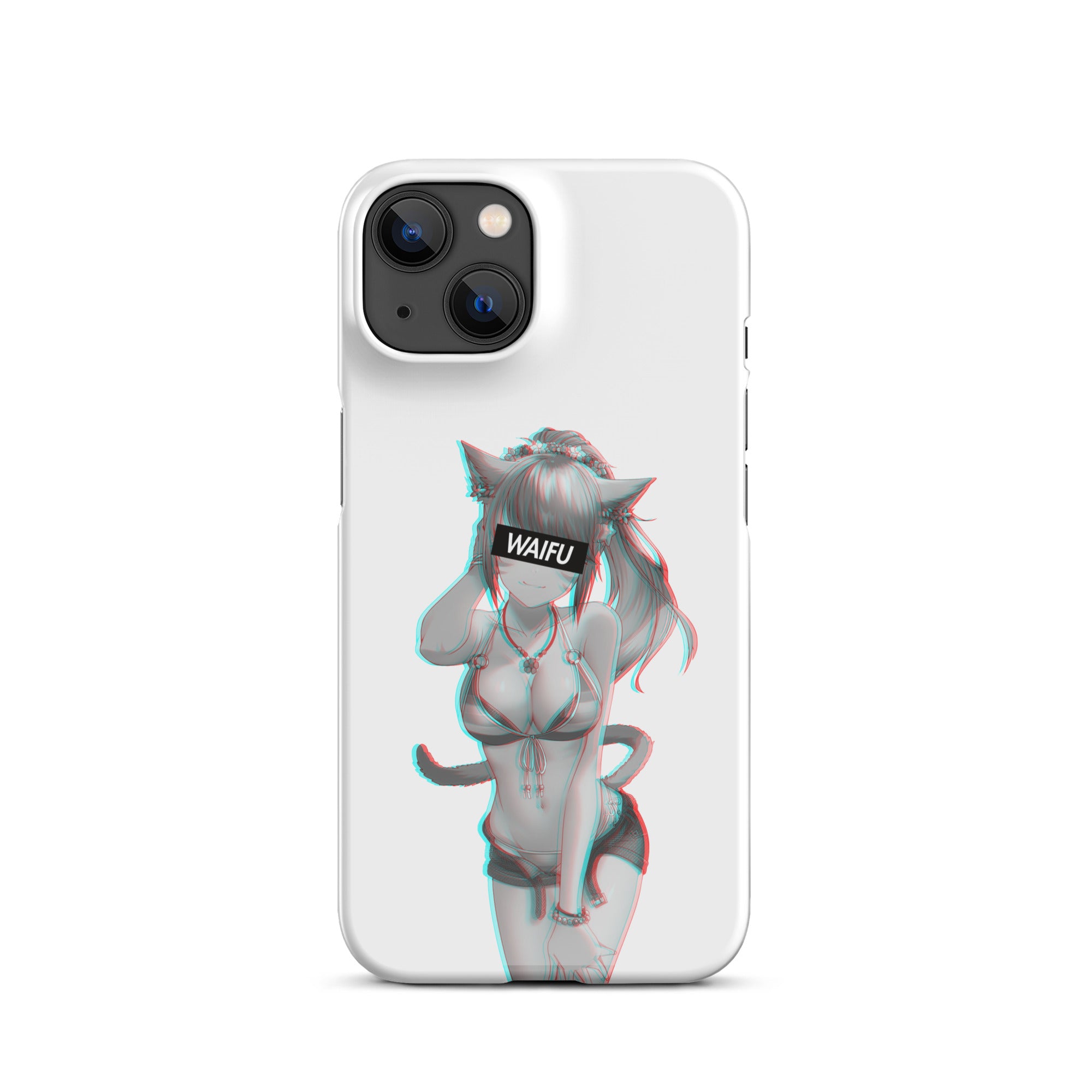 Cute Anime Girl Waifu Material #008 iPhone Premium Case