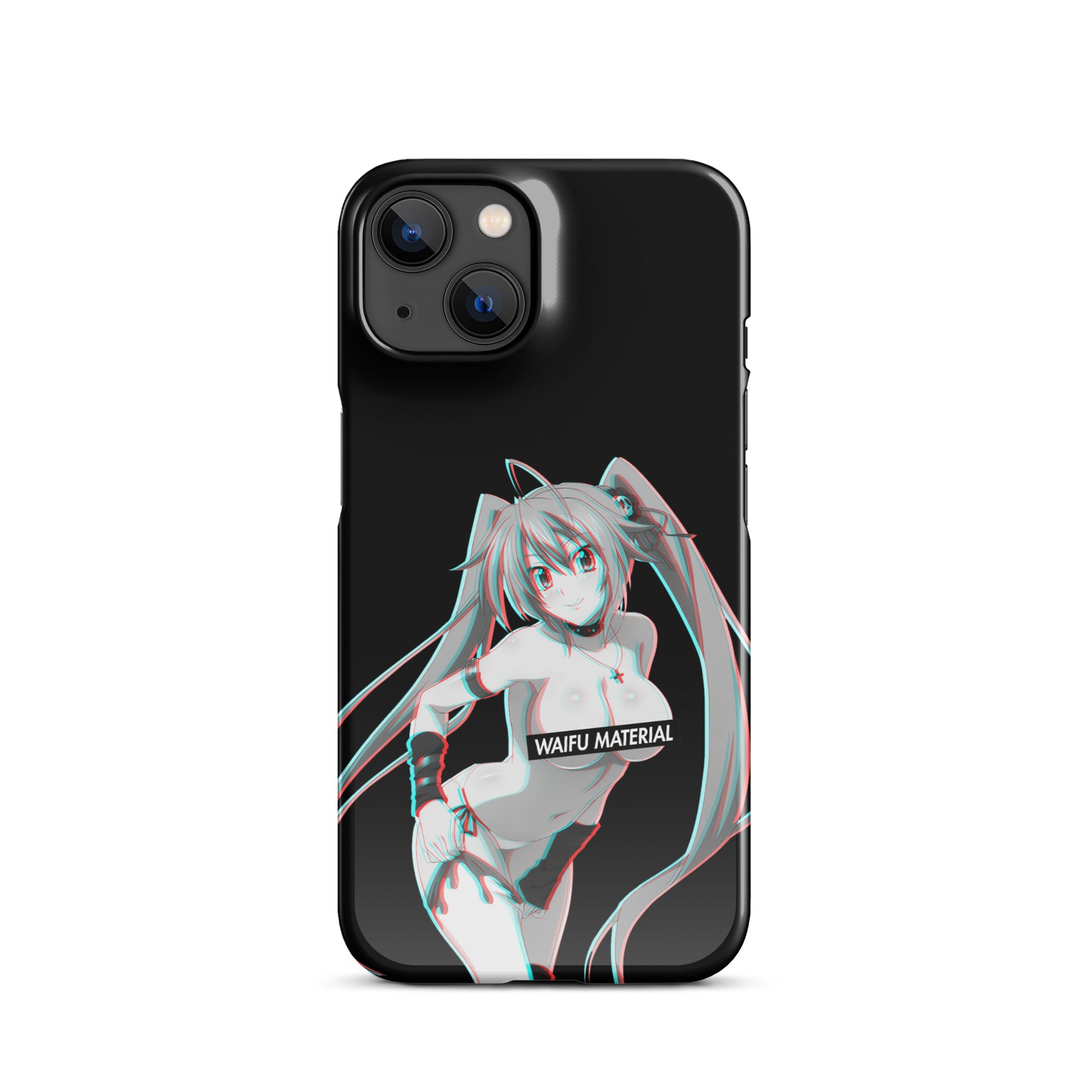 Irina Waifu Material - Black Edition #001 iPhone Premium Case