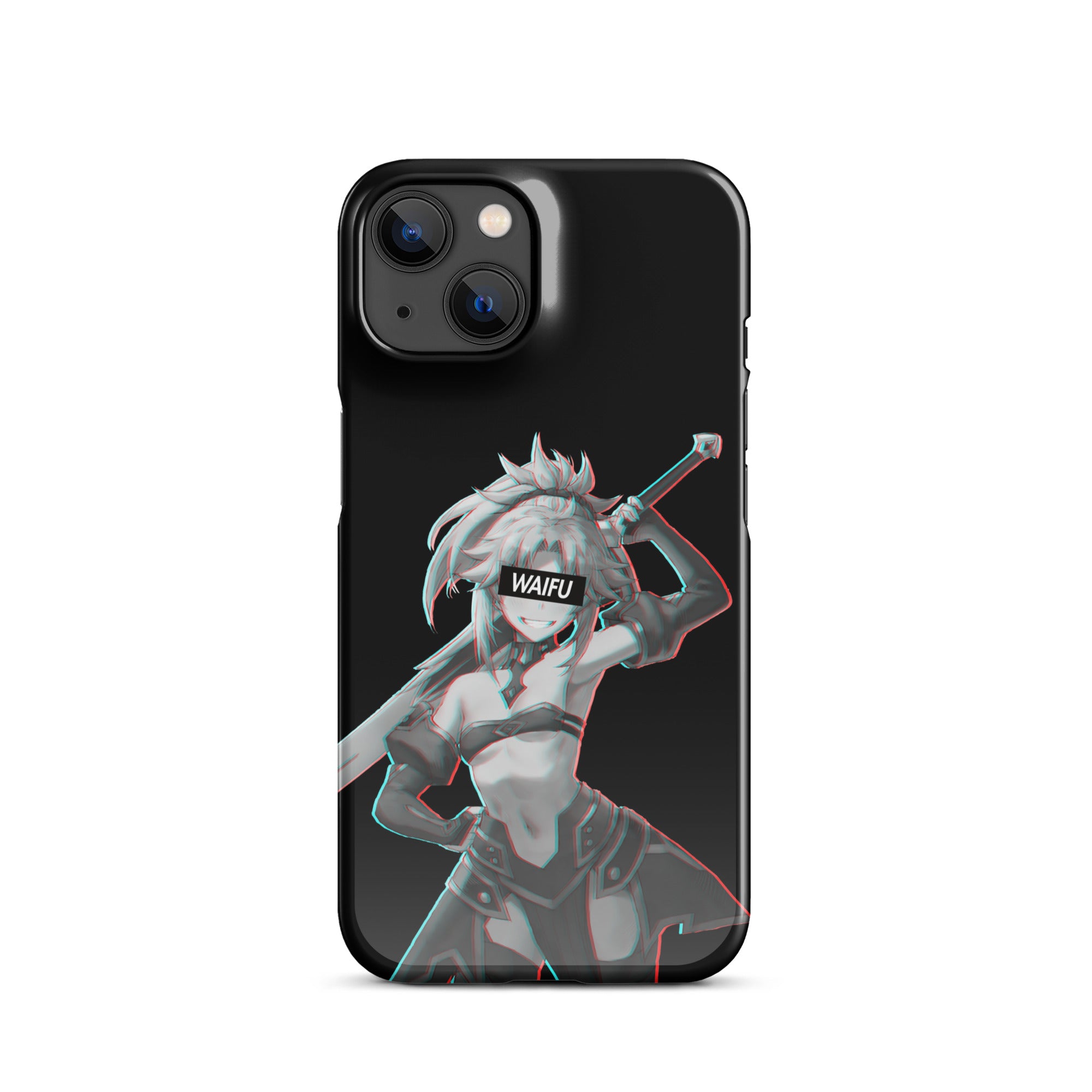 Mordred Waifu Material - Black Edition #002 iPhone Premium Case