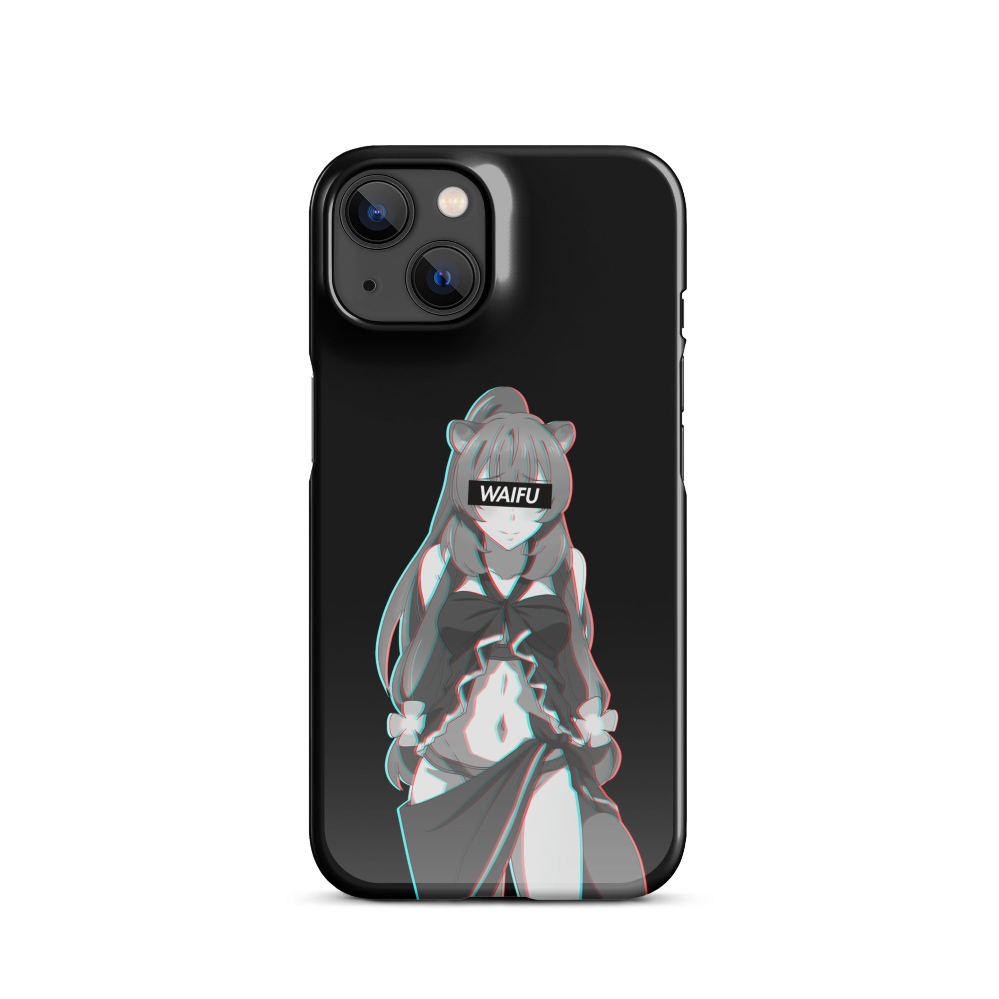 Raphtalia Waifu Material - Black Edition #002 iPhone Premium Case