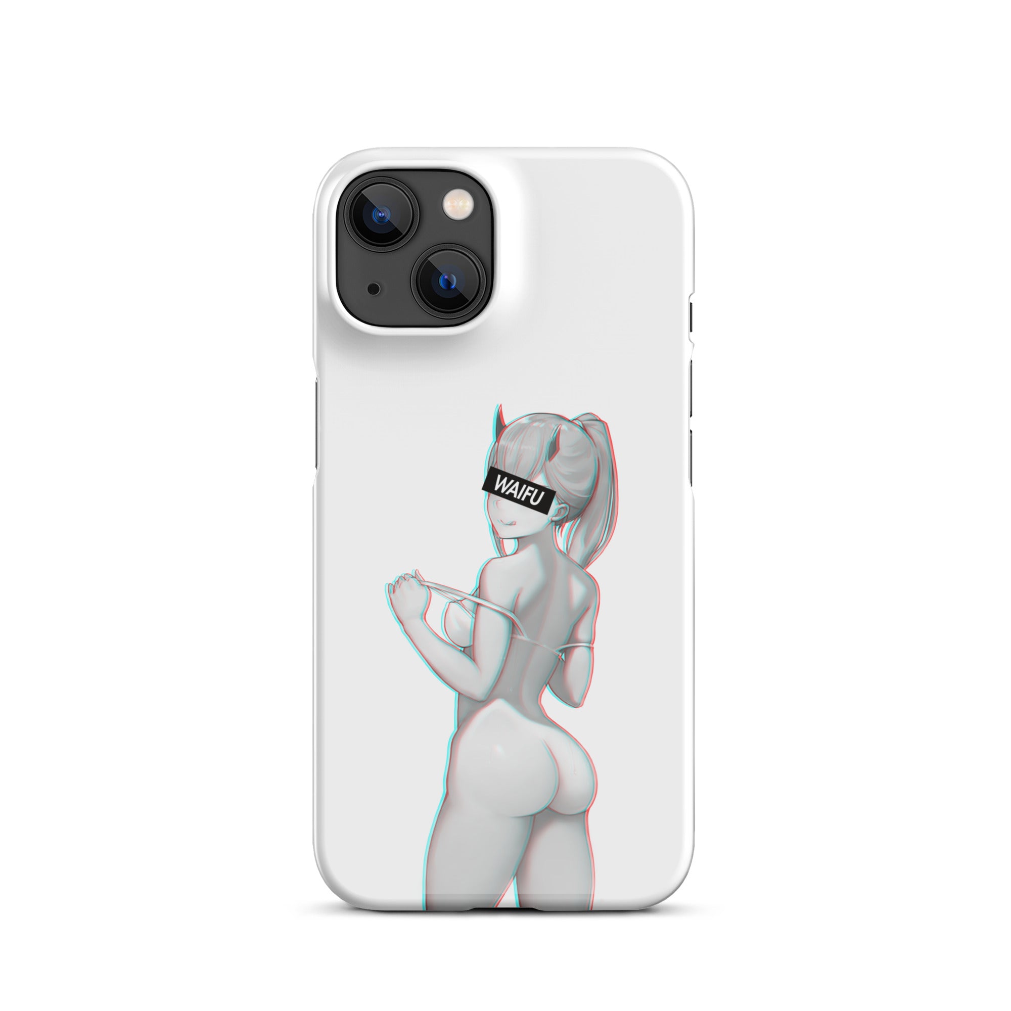 Zero Two Waifu Material #002 iPhone Premium Case