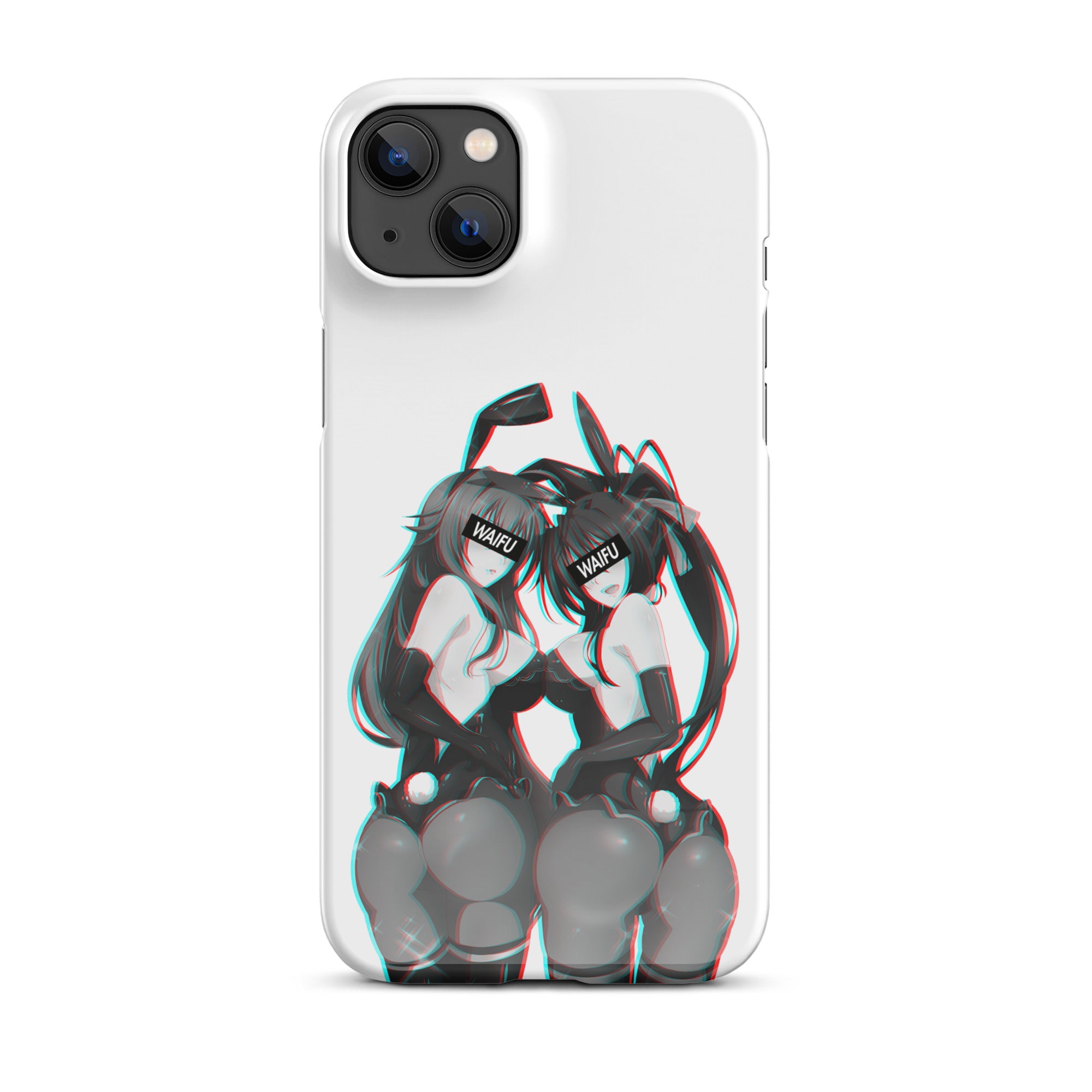 Akeno & Rias Waifu Material #002 iPhone Premium Case