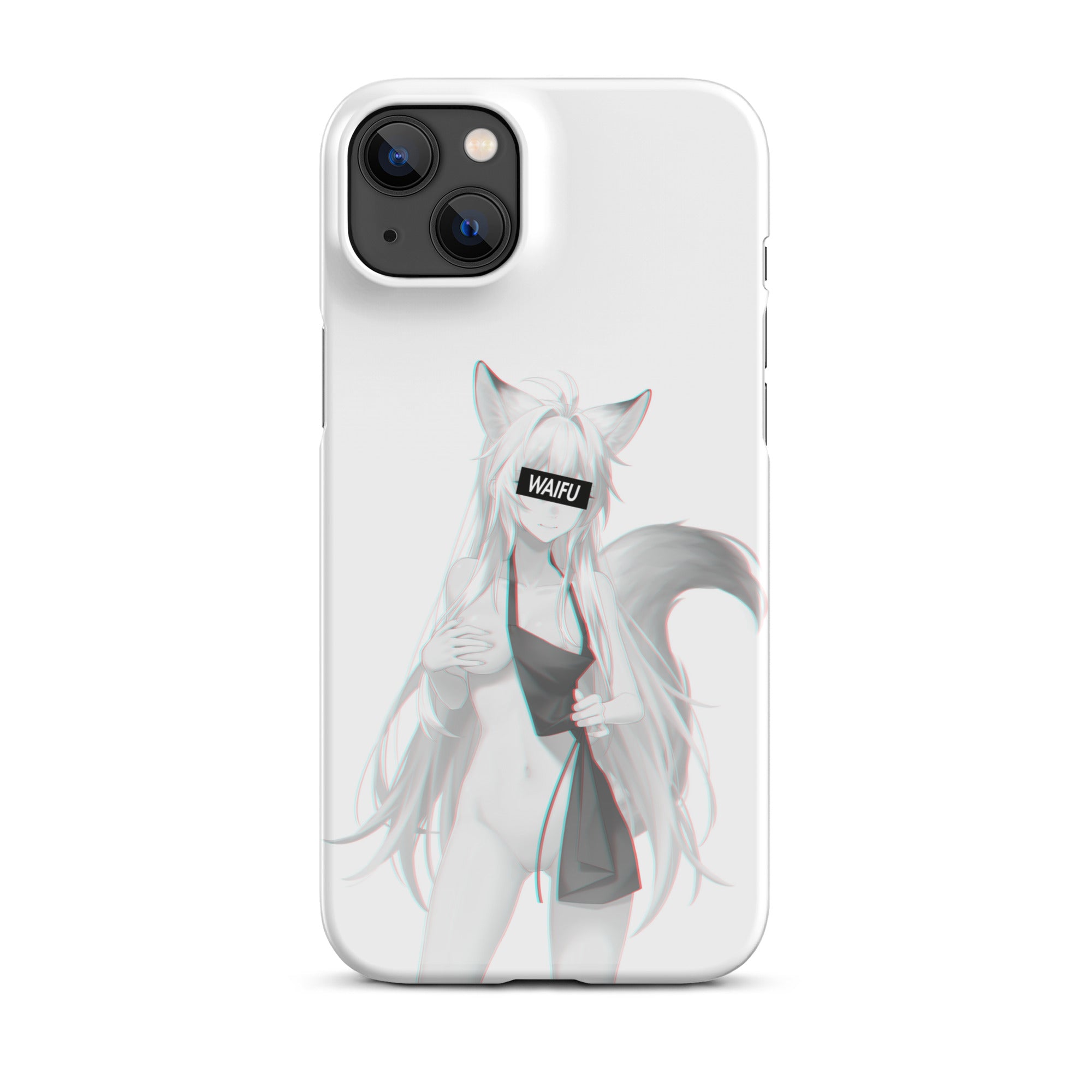 Cute Anime Girl Waifu Material 003 iPhone Premium Case