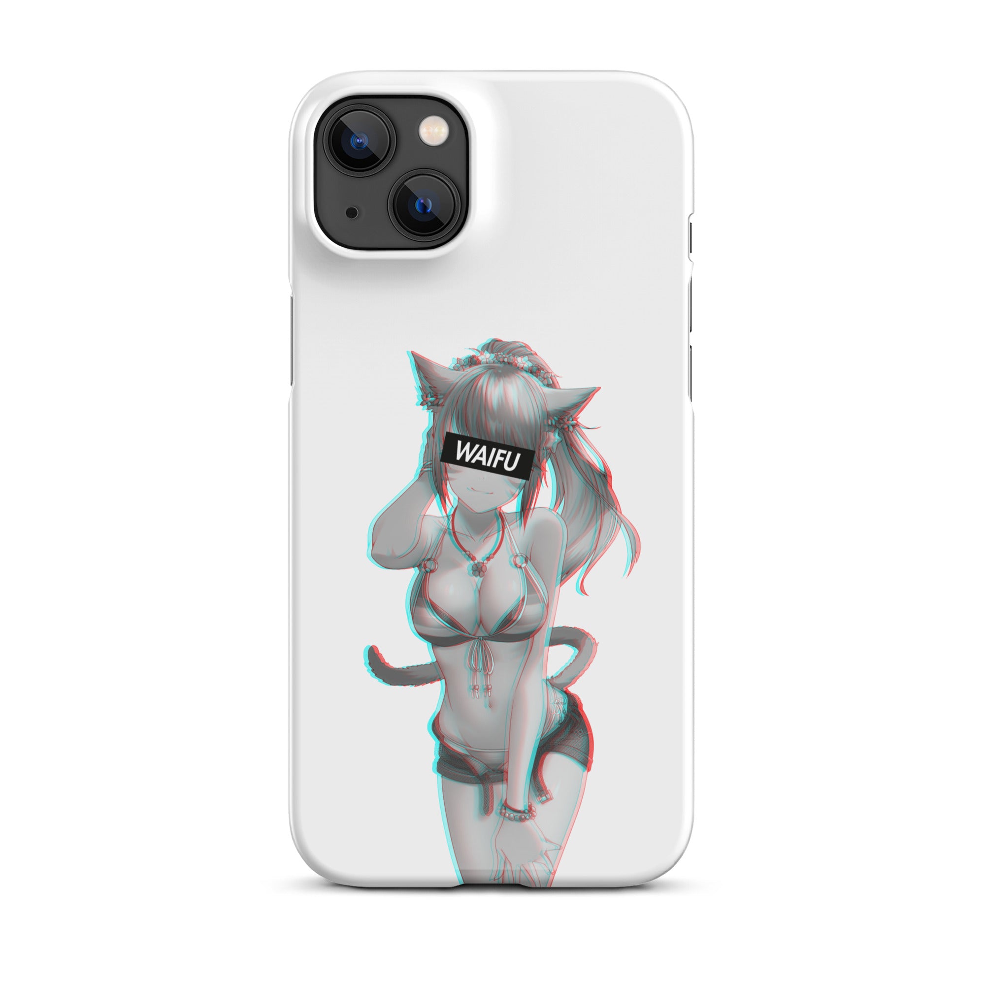 Cute Anime Girl Waifu Material #008 iPhone Premium Case