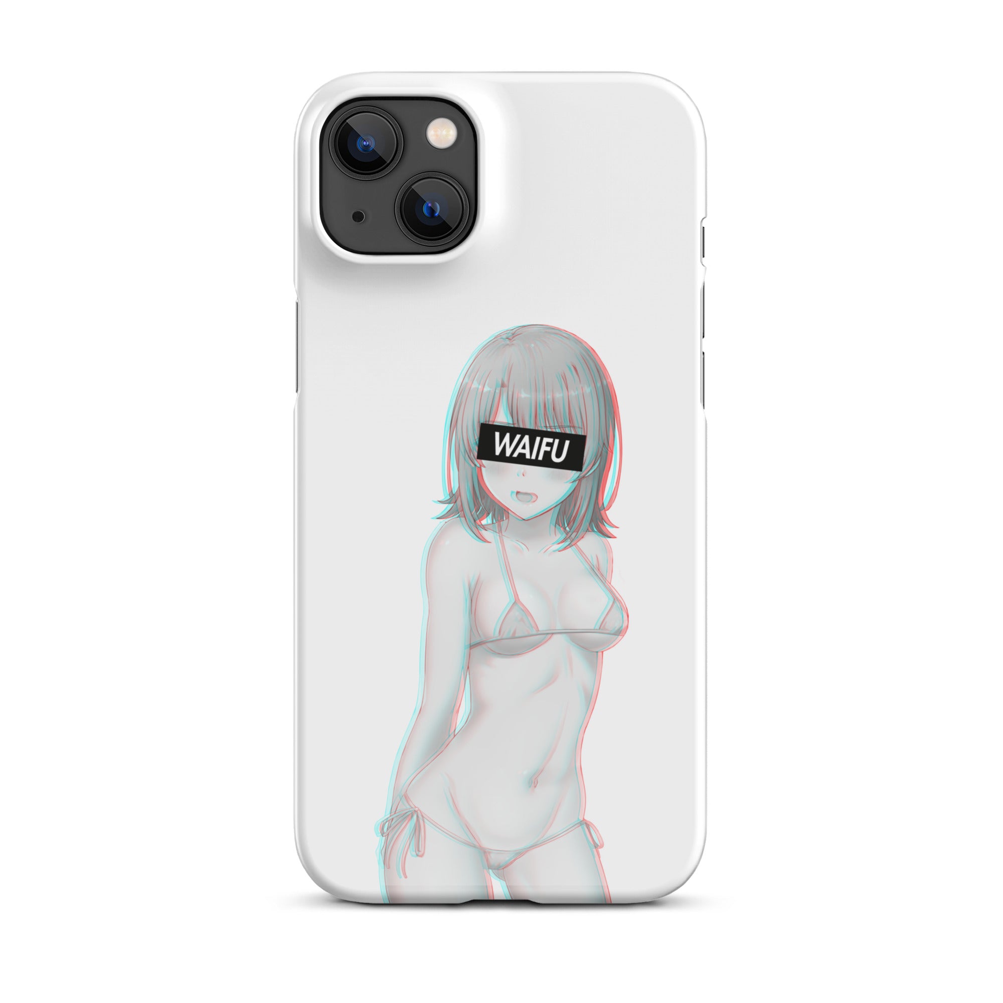 Cute Anime Girl Waifu Material #012 iPhone Premium Case