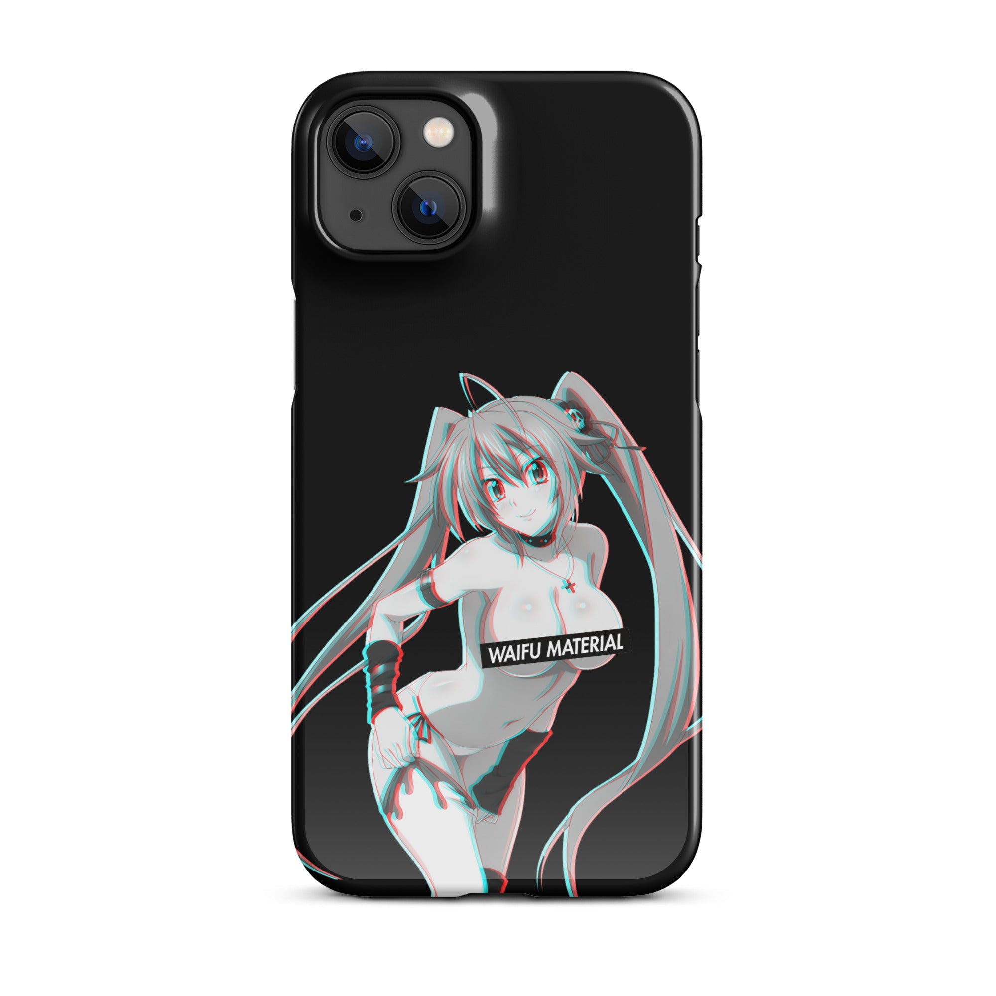 Irina Waifu Material - Black Edition #001 iPhone Premium Case