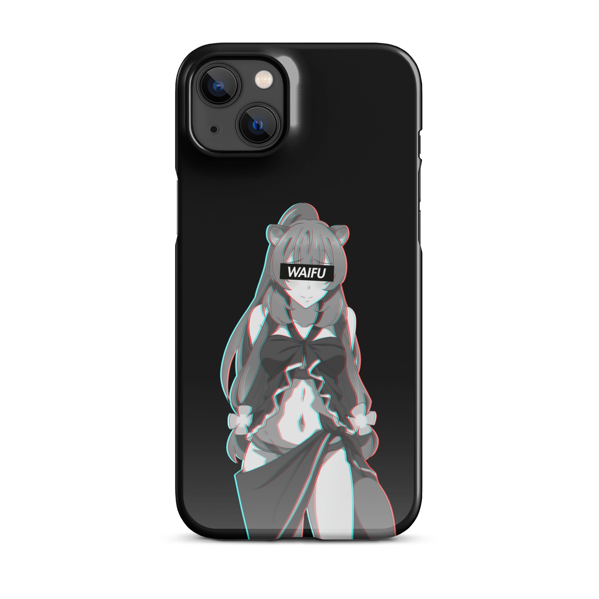 Raphtalia Waifu Material - Black Edition #002 iPhone Premium Case