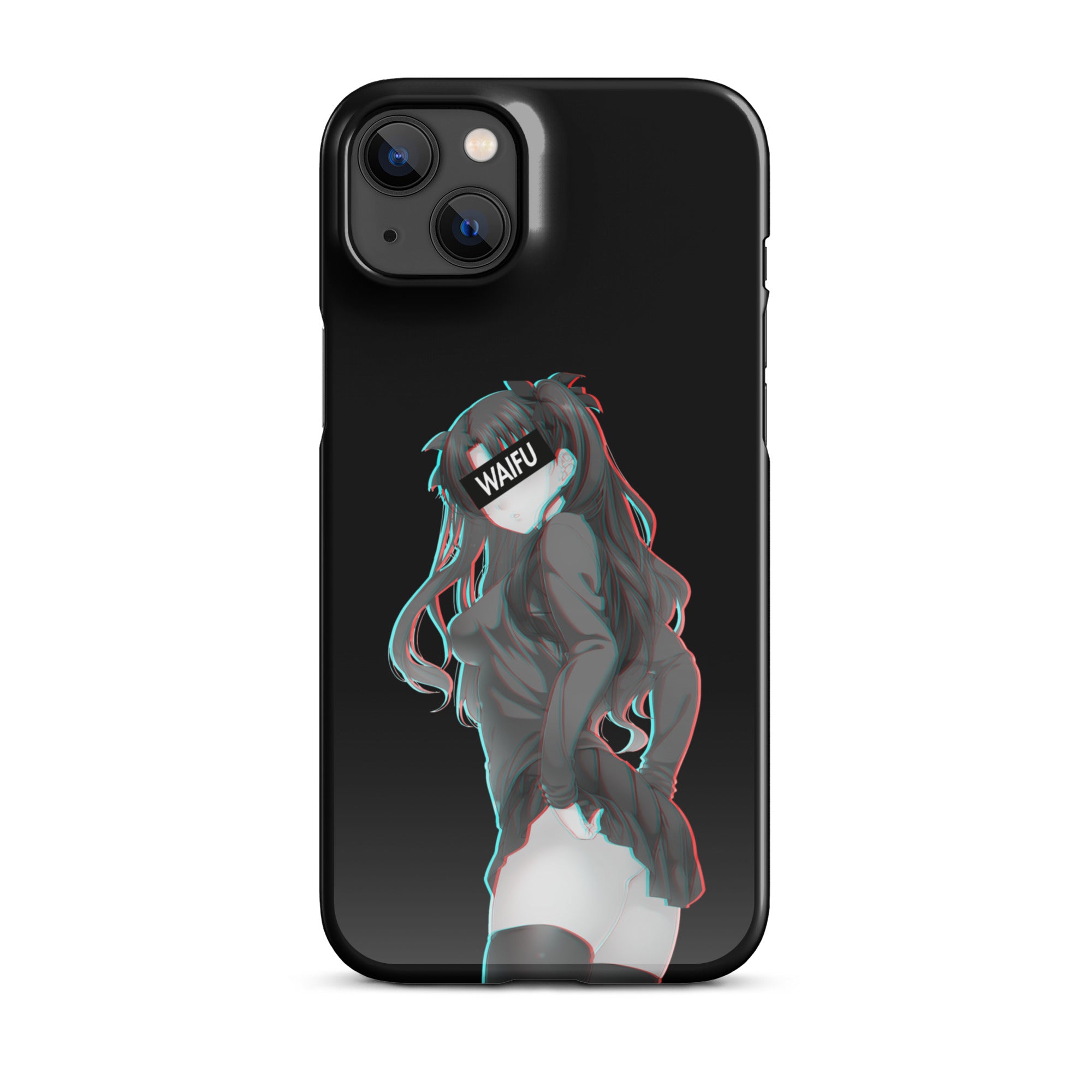 Rin Waifu Material - Black Edition #001 iPhone Premium Case