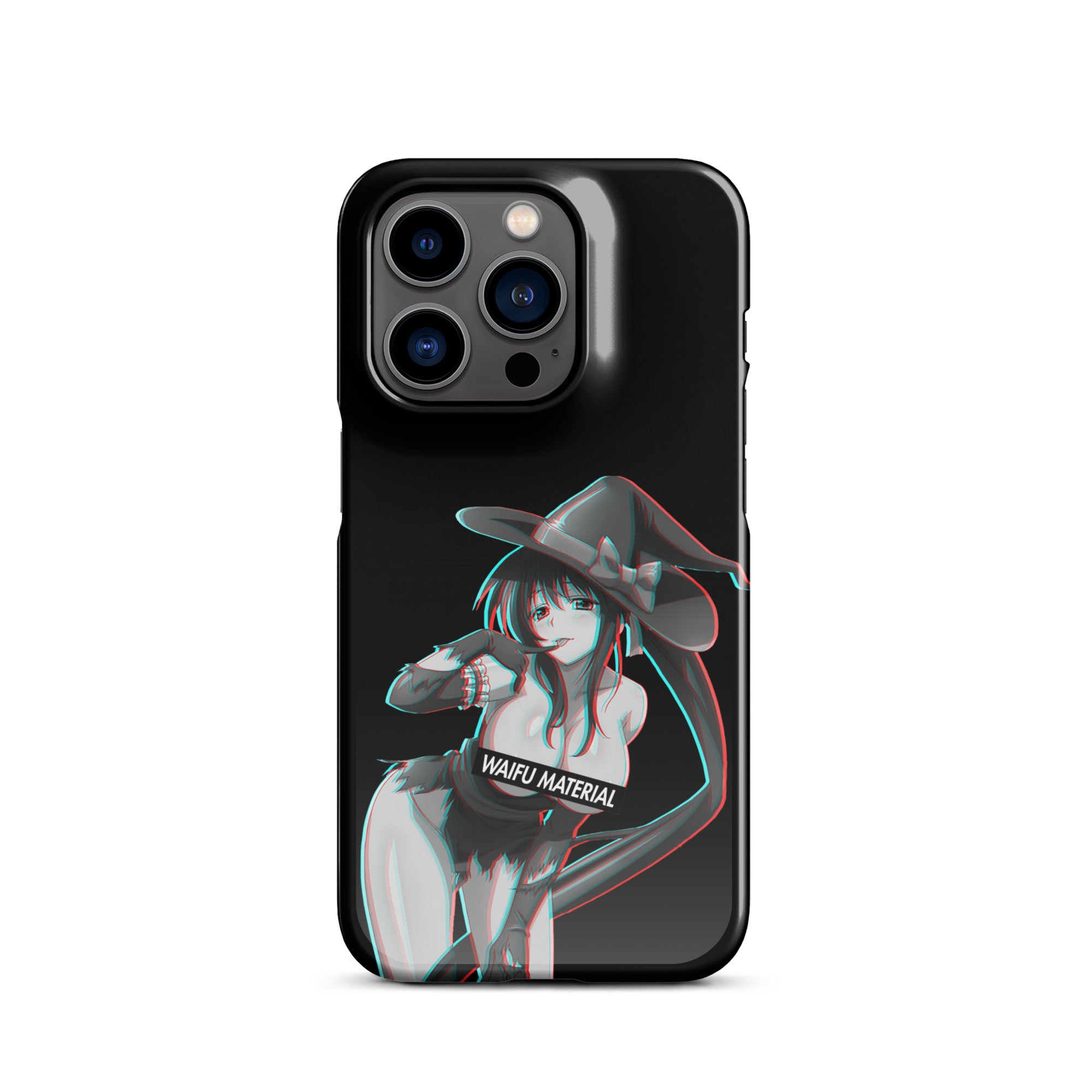 Akeno Waifu Material - Black Edition #004 iPhone Premium Case