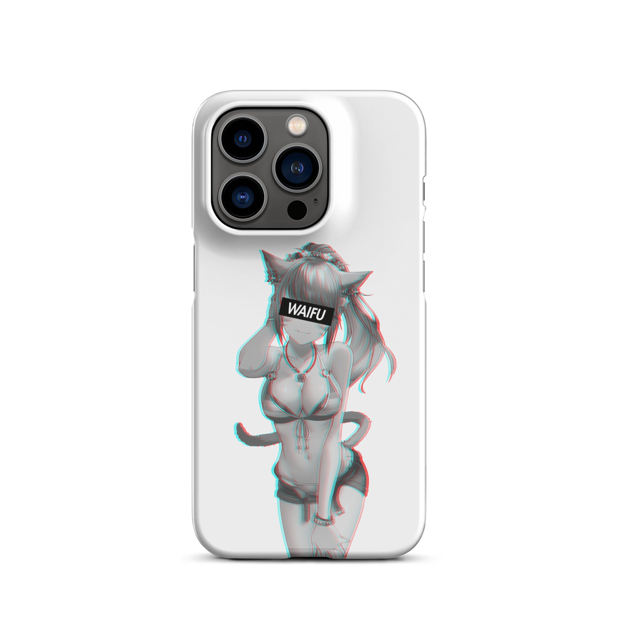 Cute Anime Girl Waifu Material #008 iPhone Premium Case