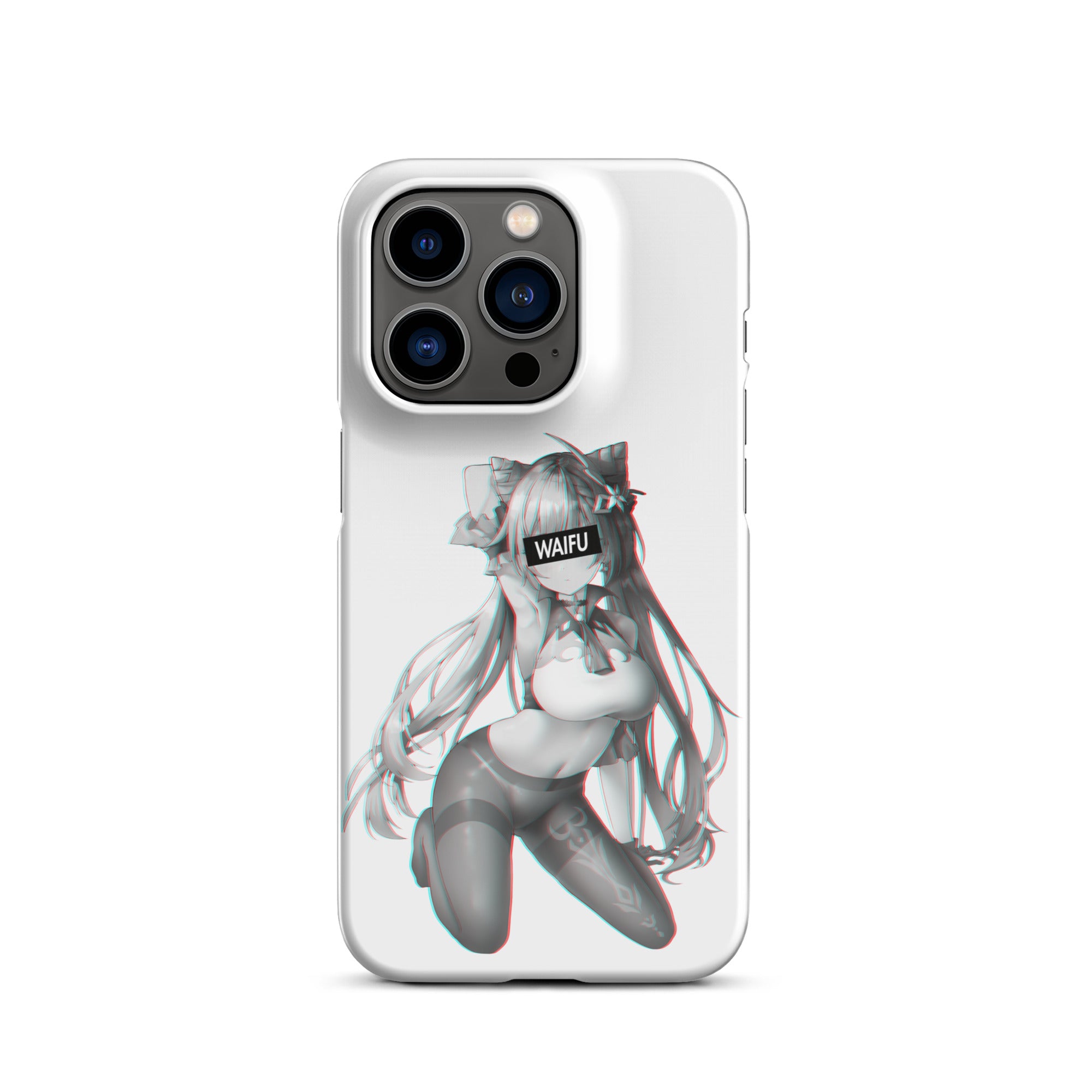 Keqing Waifu Material #005 iPhone Premium Case