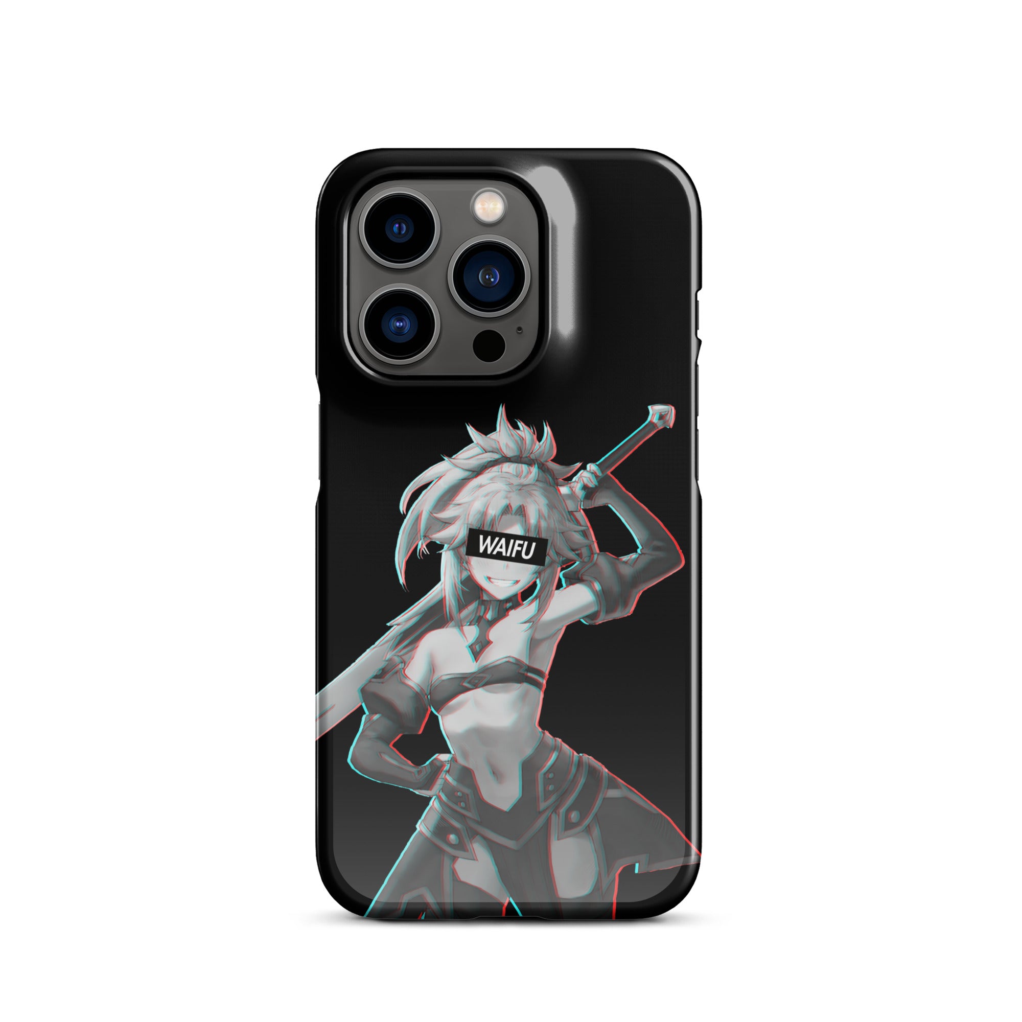 Mordred Waifu Material - Black Edition #002 iPhone Premium Case