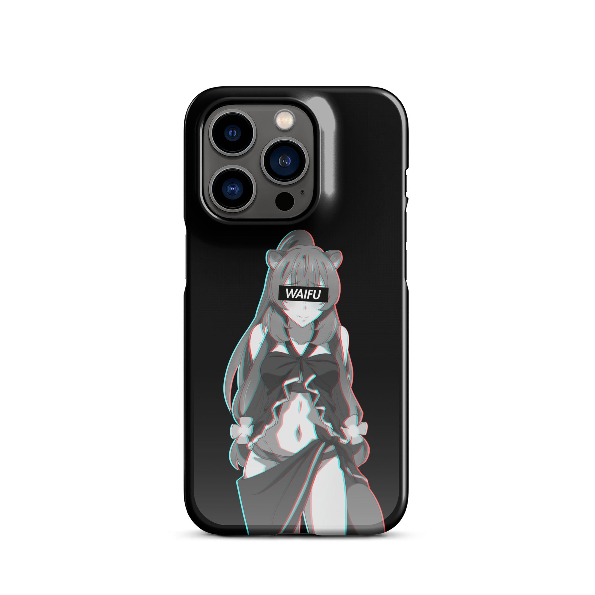 Raphtalia Waifu Material - Black Edition #002 iPhone Premium Case