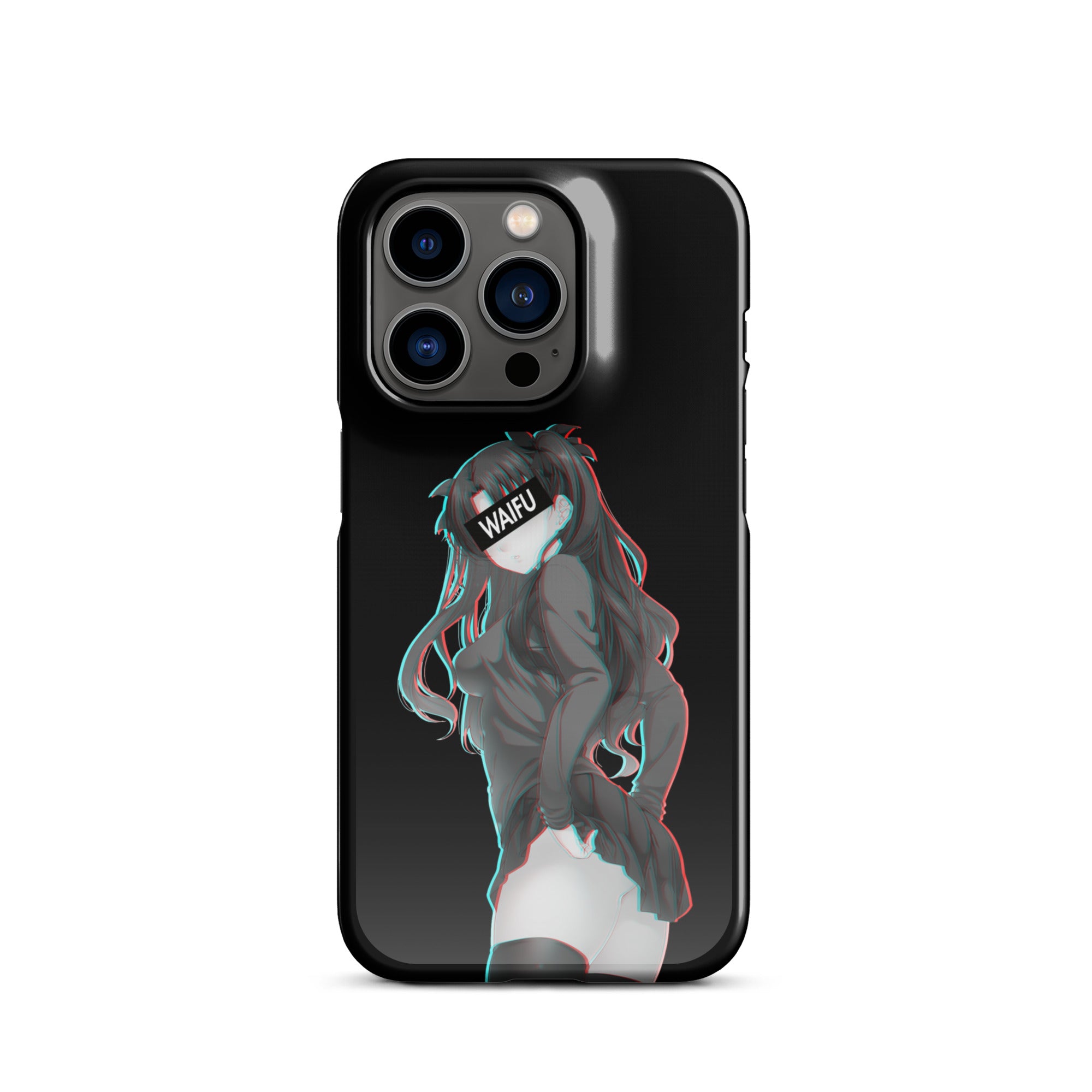 Rin Waifu Material - Black Edition #001 iPhone Premium Case