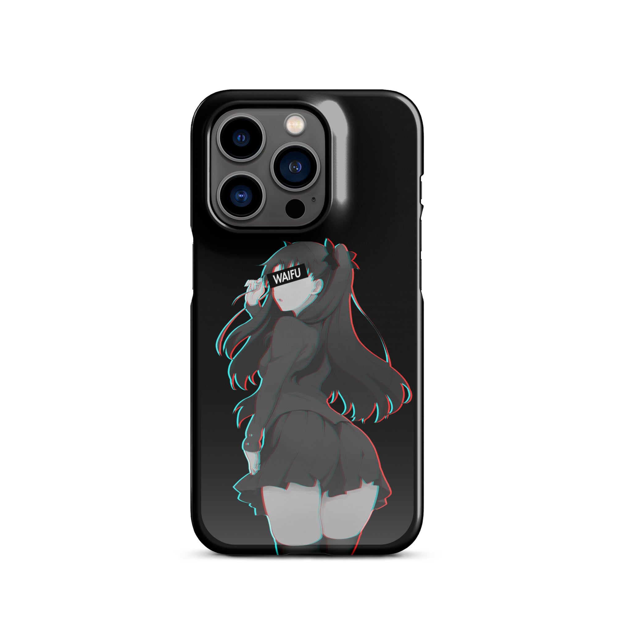 Rin Waifu Material - Black Edition #002 iPhone Premium Case