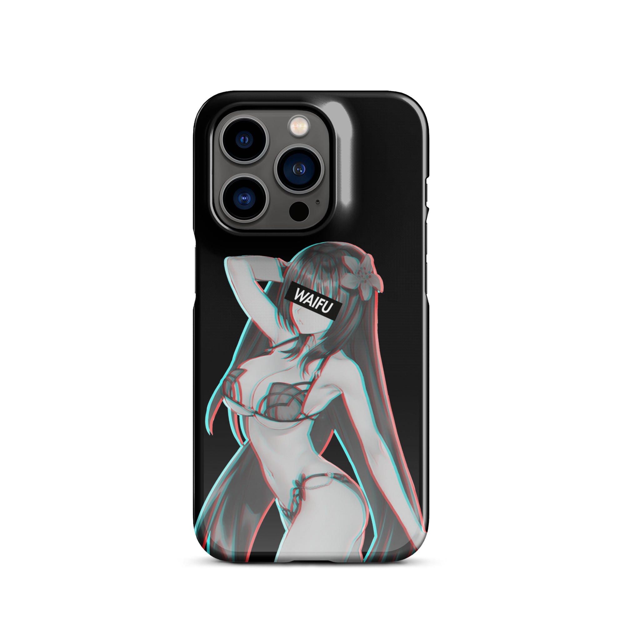 Scathach Waifu Material - Black Edition #004 iPhone Premium Case