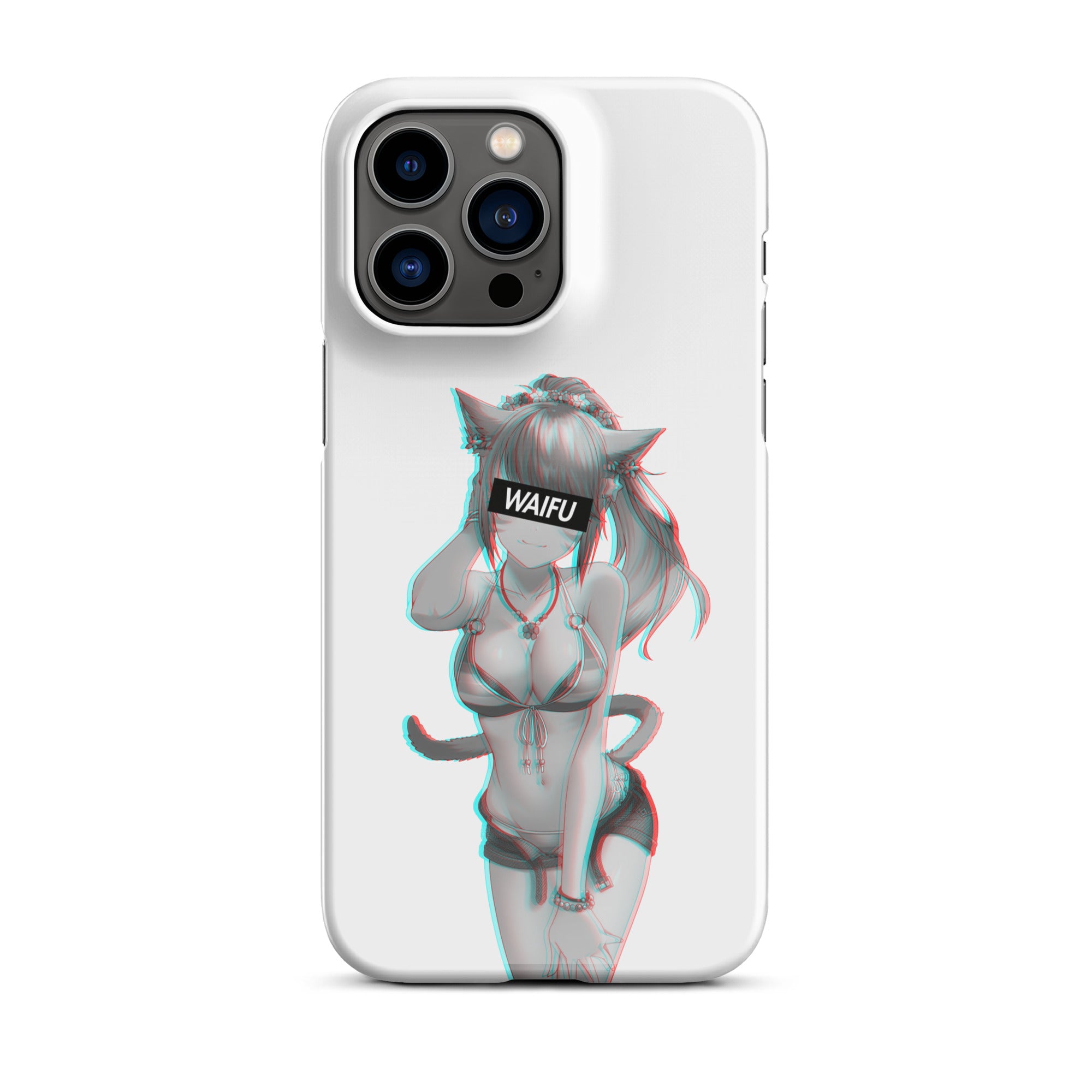 Cute Anime Girl Waifu Material #008 iPhone Premium Case