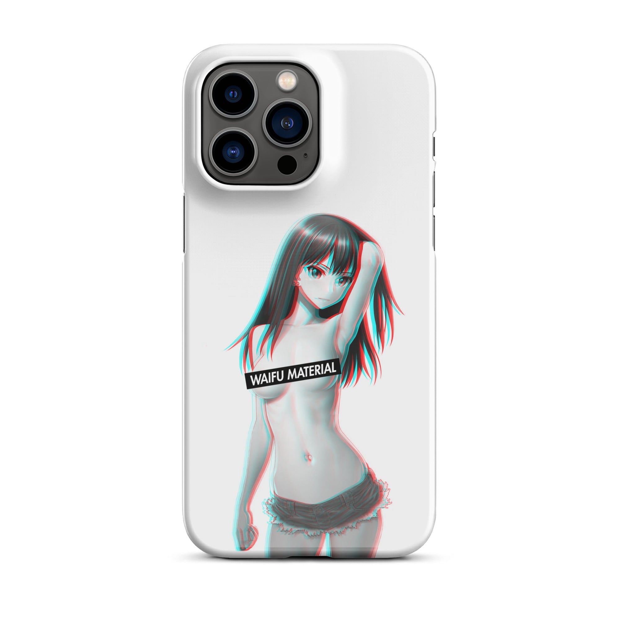 Cute Anime Girl Waifu Material #010 iPhone Premium Case