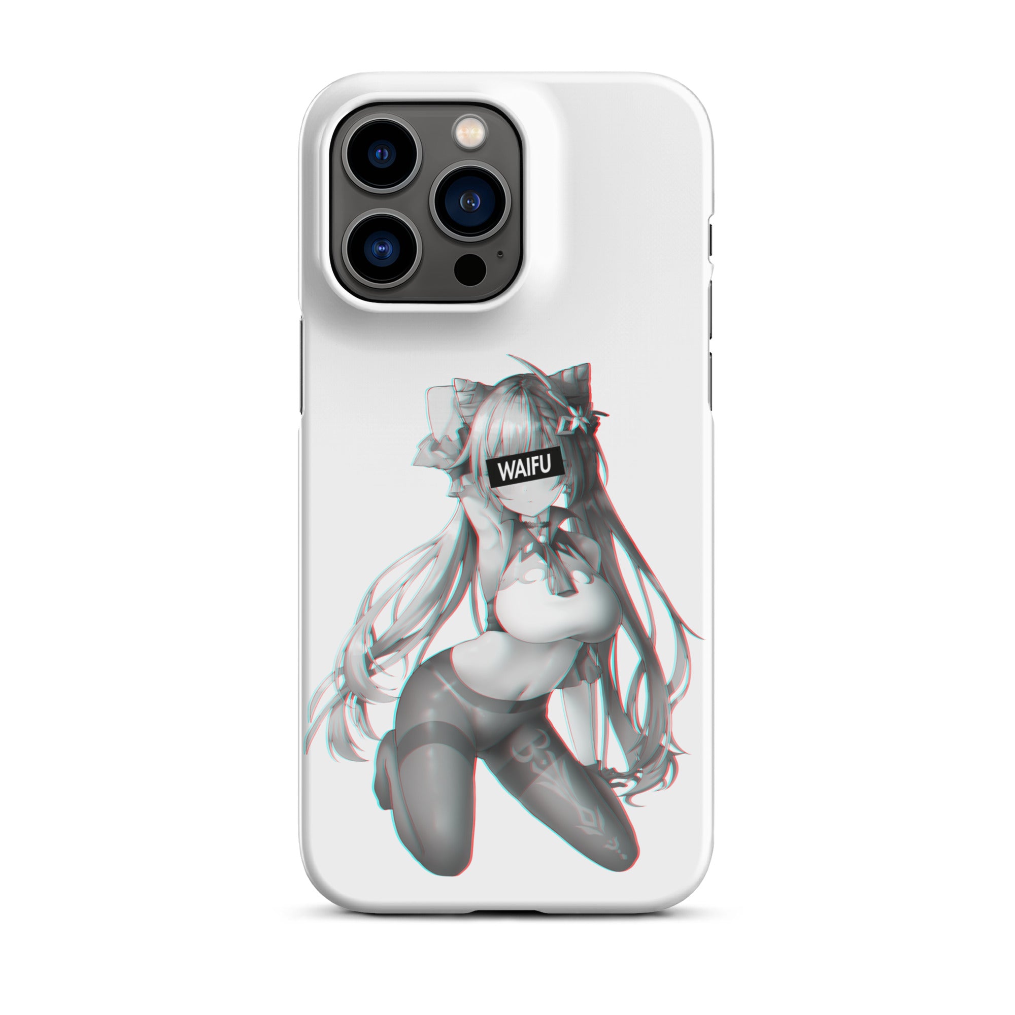 Keqing Waifu Material #005 iPhone Premium Case