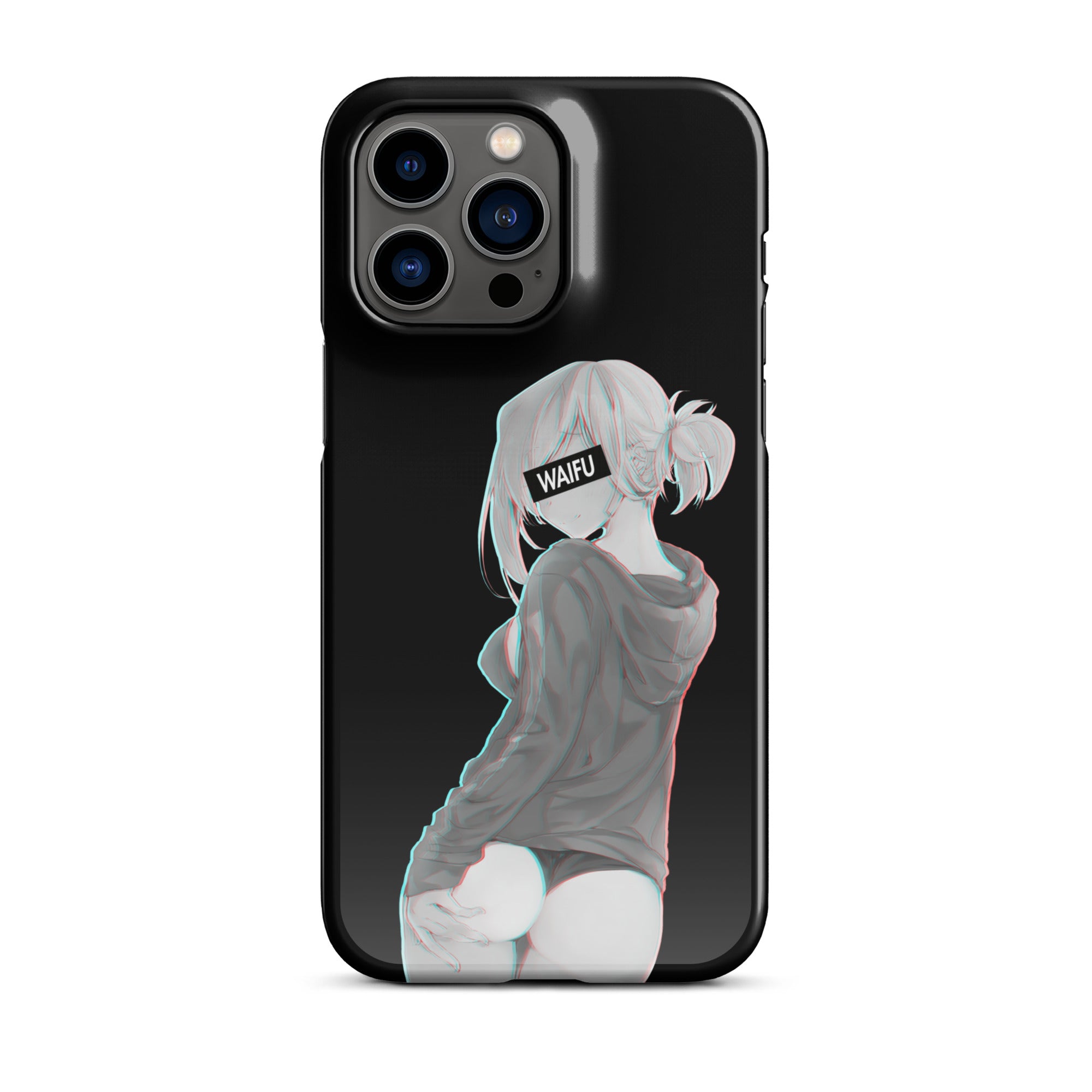 Musashi Miyamoto Waifu Material - Black Edition #002 iPhone Premium Case