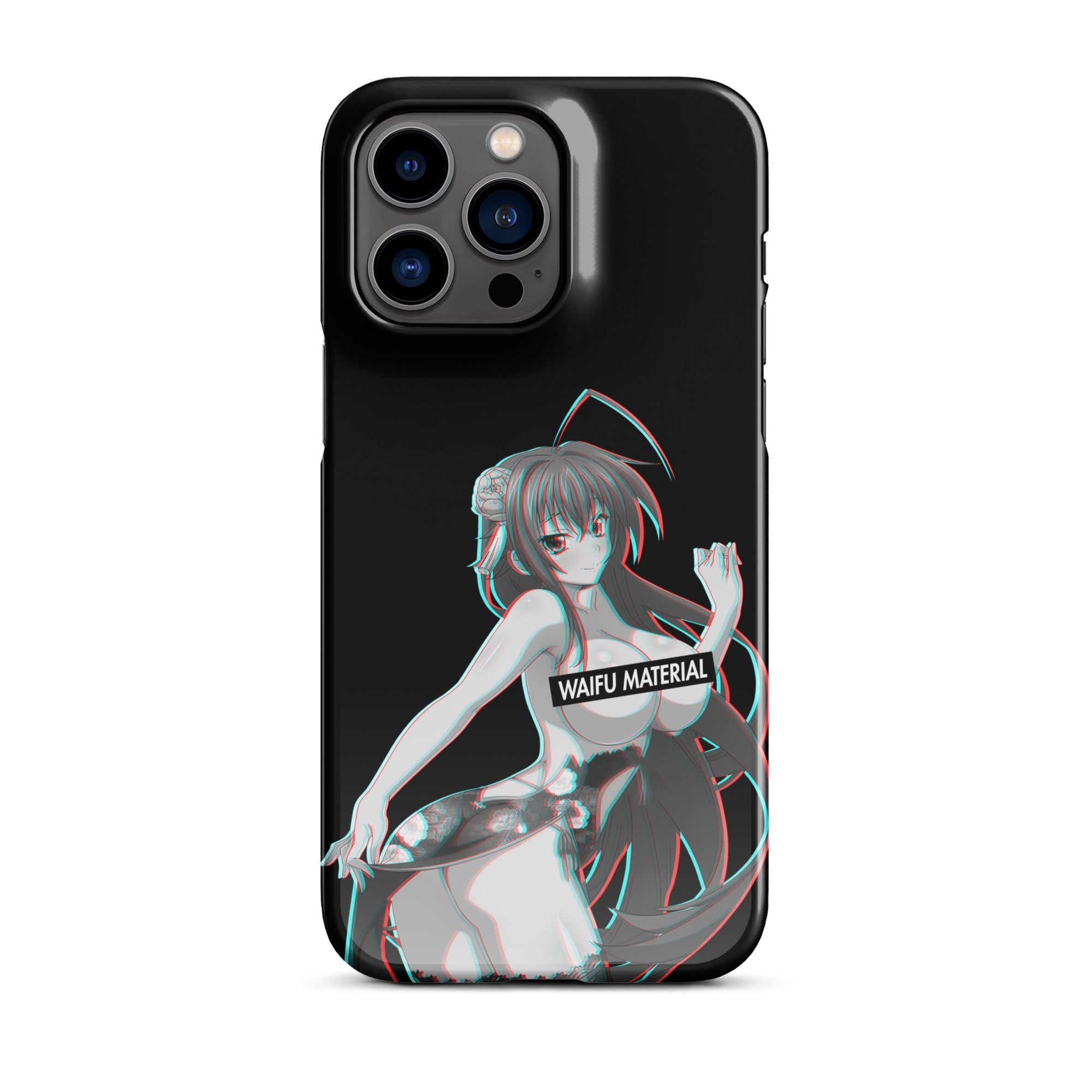 Rias Waifu Material - Black Edition #003 iPhone Premium Case