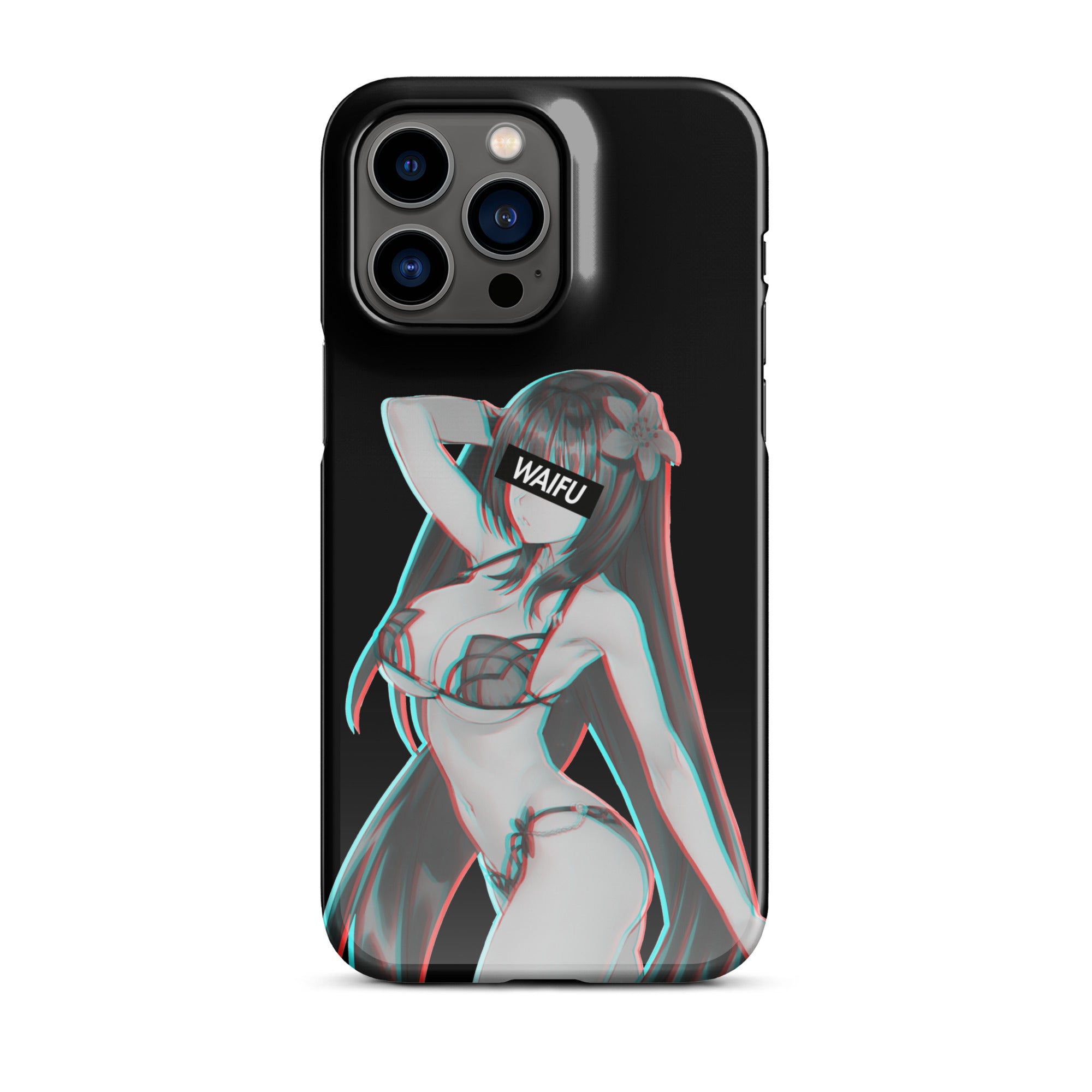 Scathach Waifu Material - Black Edition #004 iPhone Premium Case