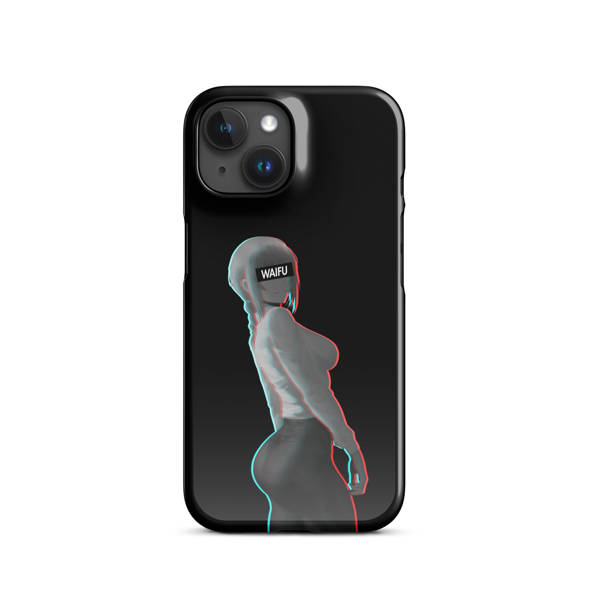 Makima Waifu Material - Black Edition #001 iPhone Premium Case