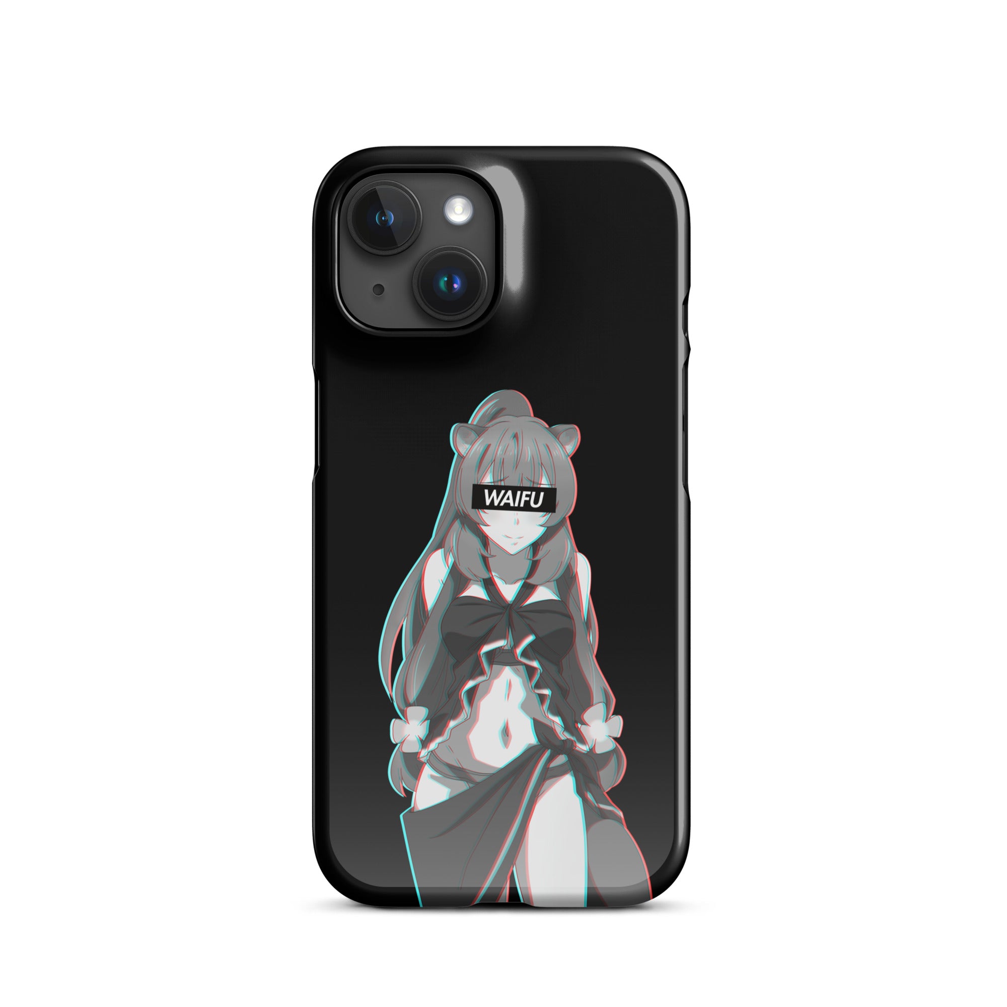 Raphtalia Waifu Material - Black Edition #002 iPhone Premium Case