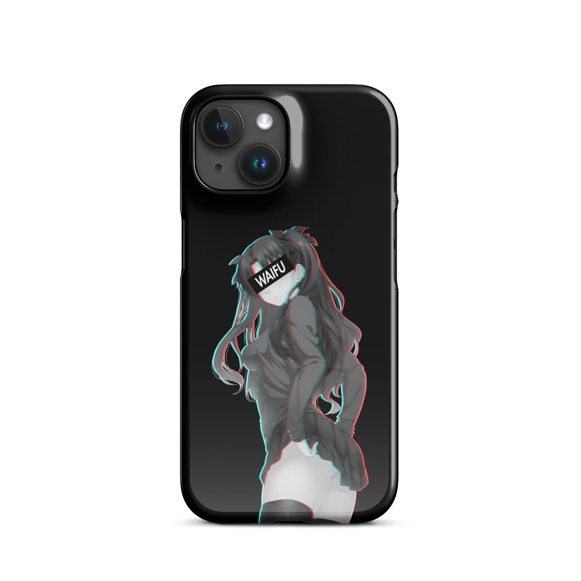 Rin Waifu Material - Black Edition #001 iPhone Premium Case