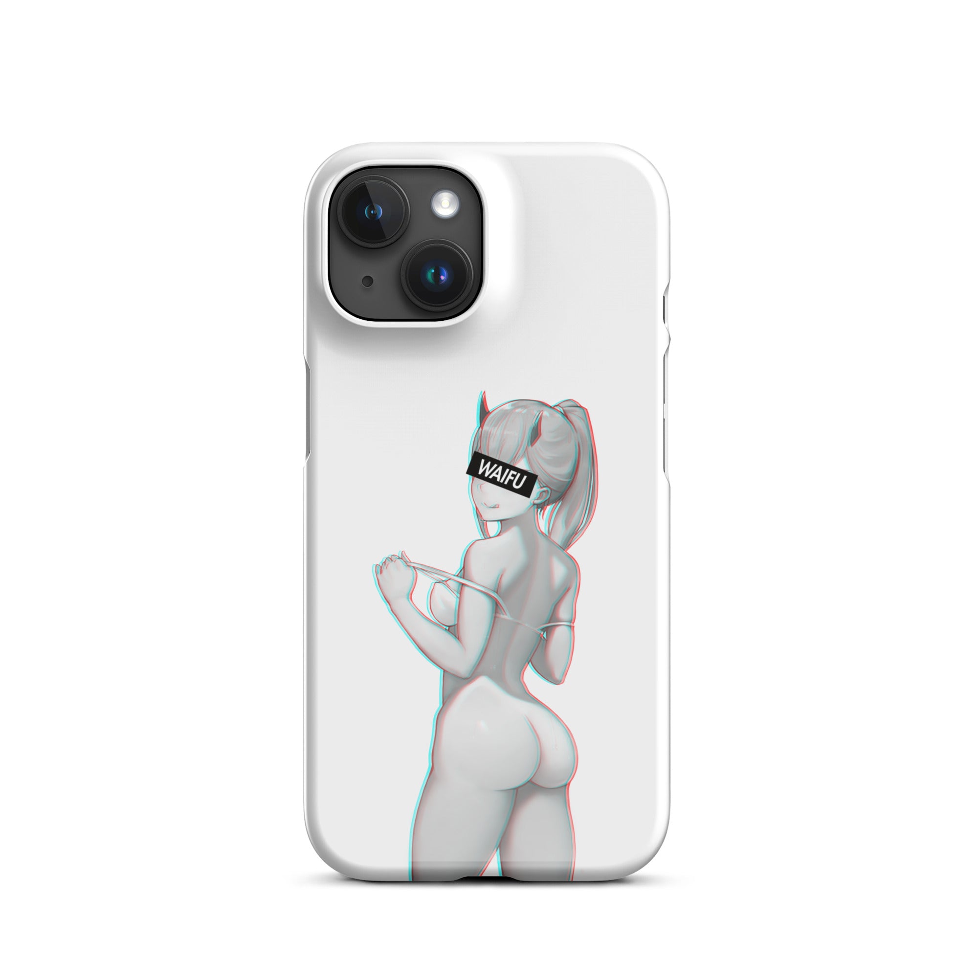 Zero Two Waifu Material #002 iPhone Premium Case