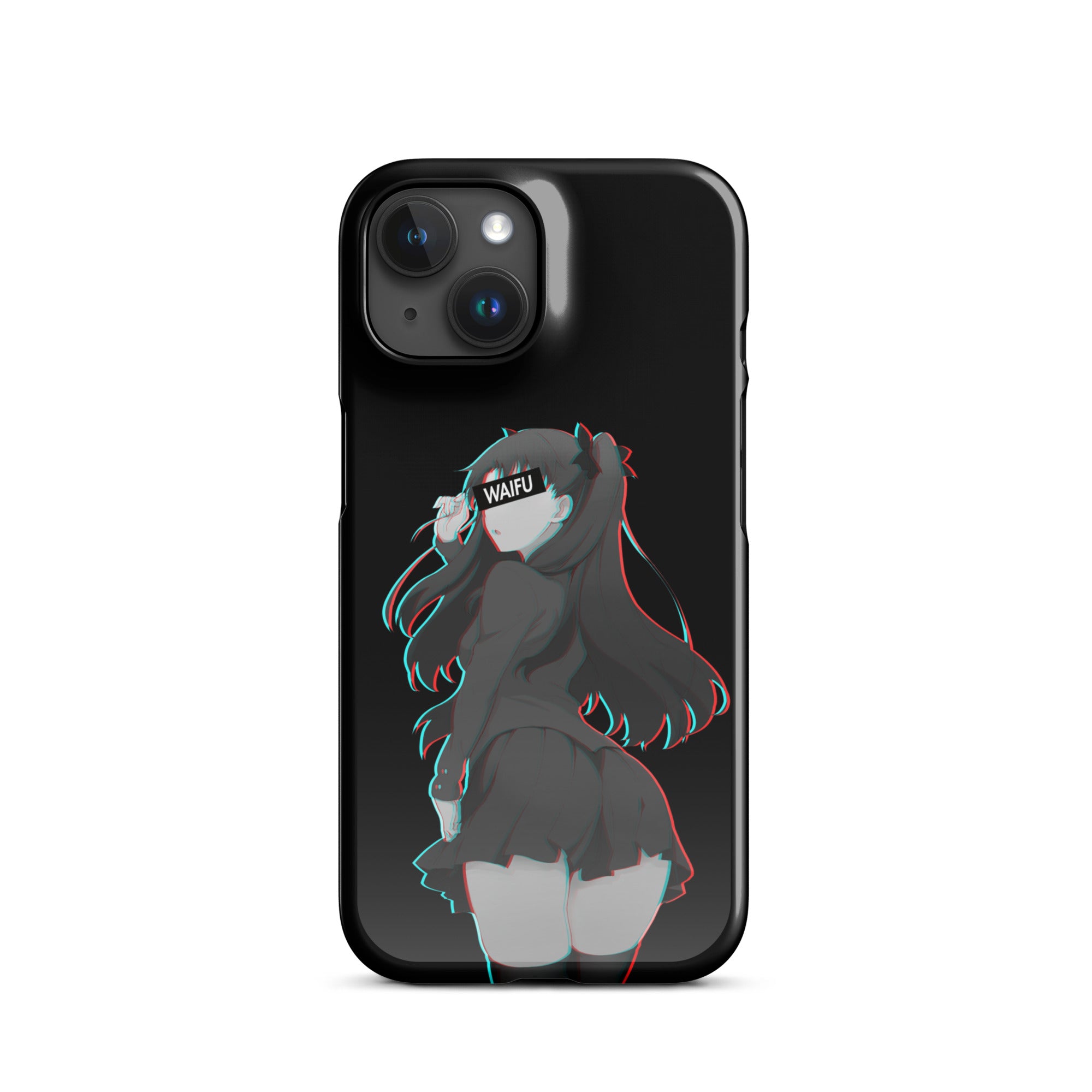 Rin Waifu Material - Black Edition #002 iPhone Premium Case