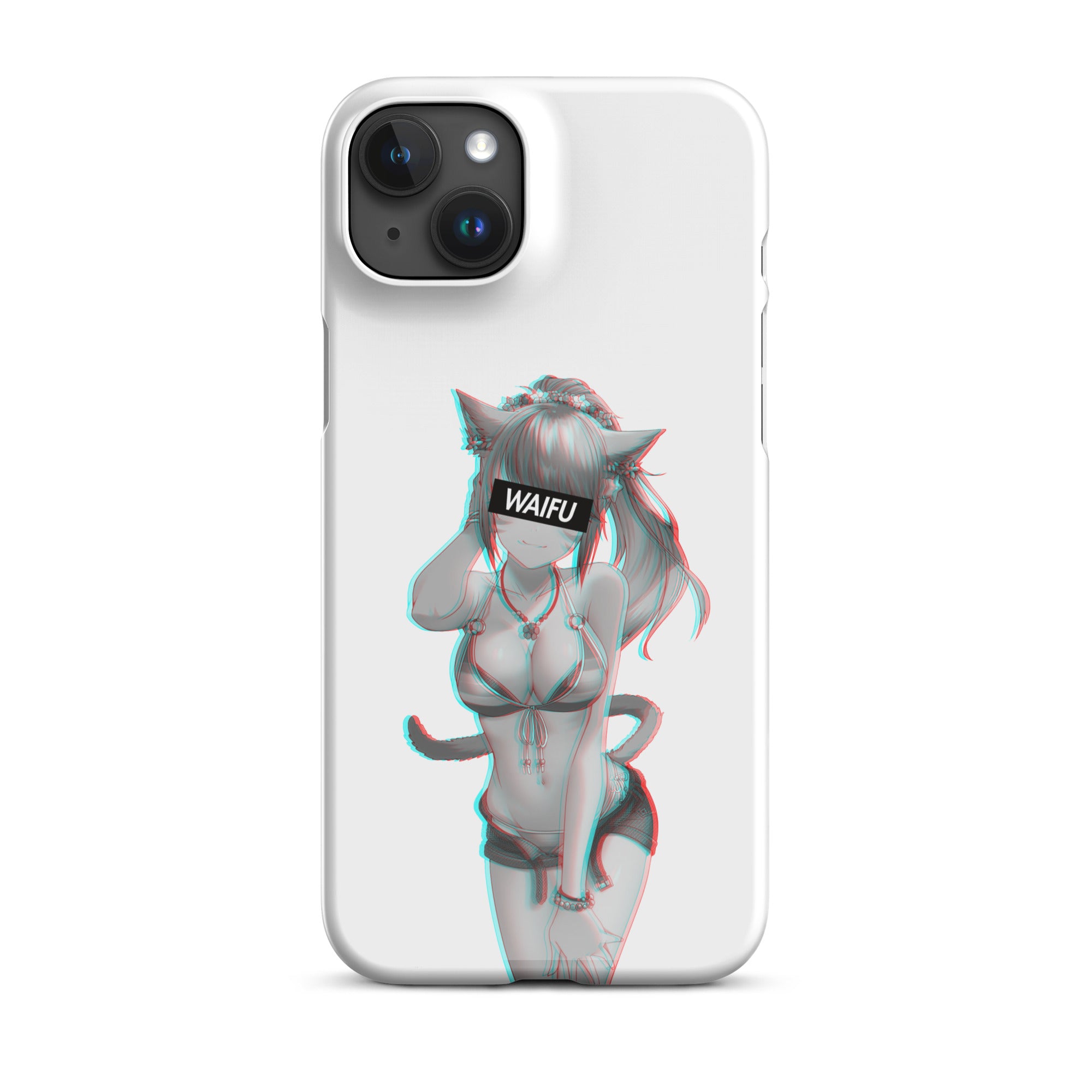 Cute Anime Girl Waifu Material #008 iPhone Premium Case