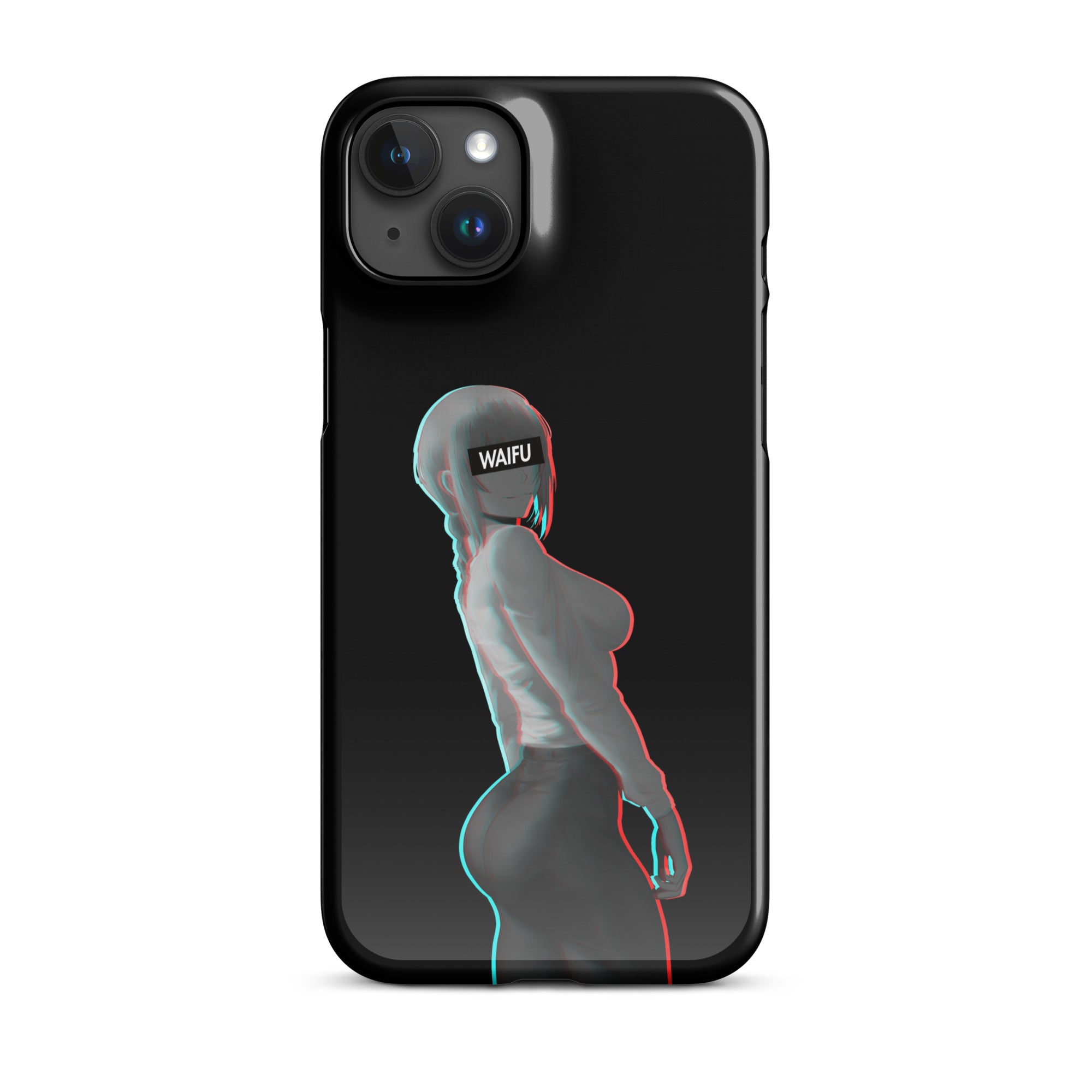 Makima Waifu Material - Black Edition #001 iPhone Premium Case