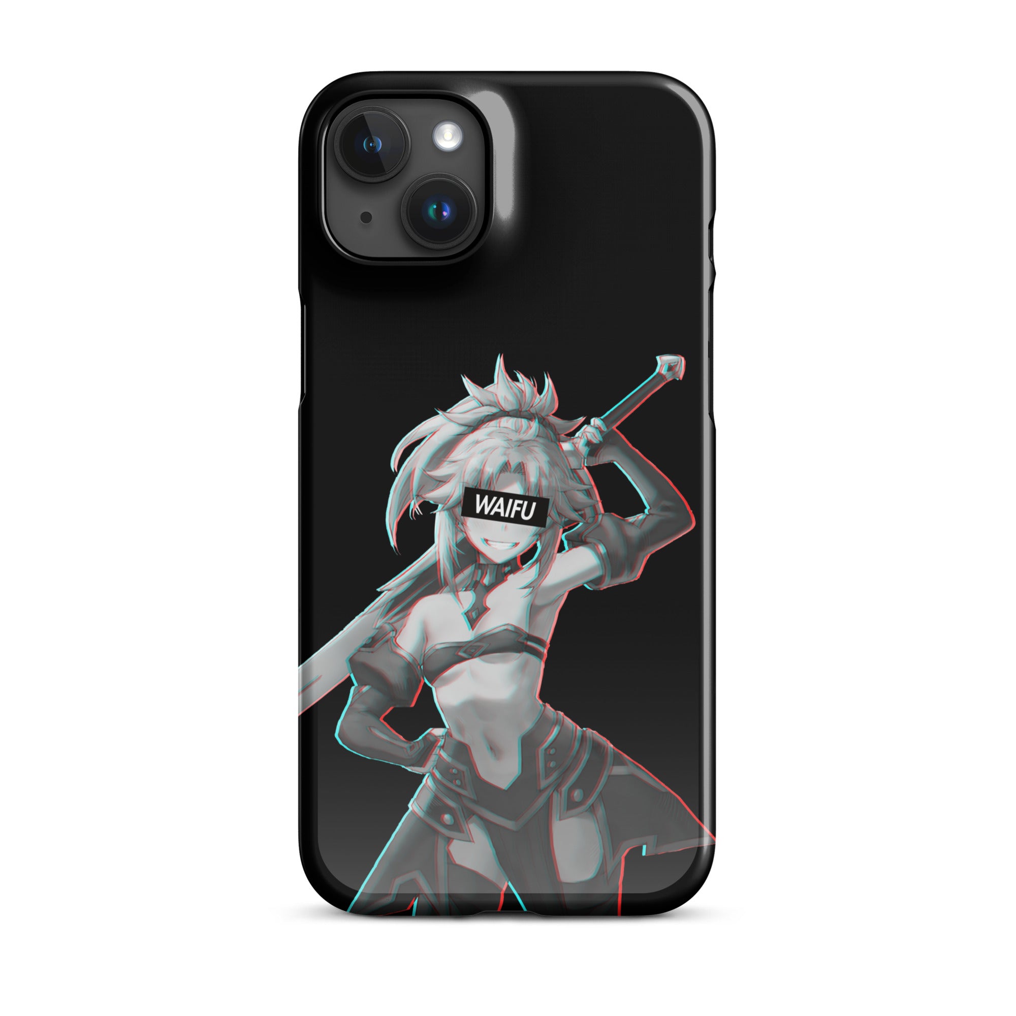 Mordred Waifu Material - Black Edition #002 iPhone Premium Case