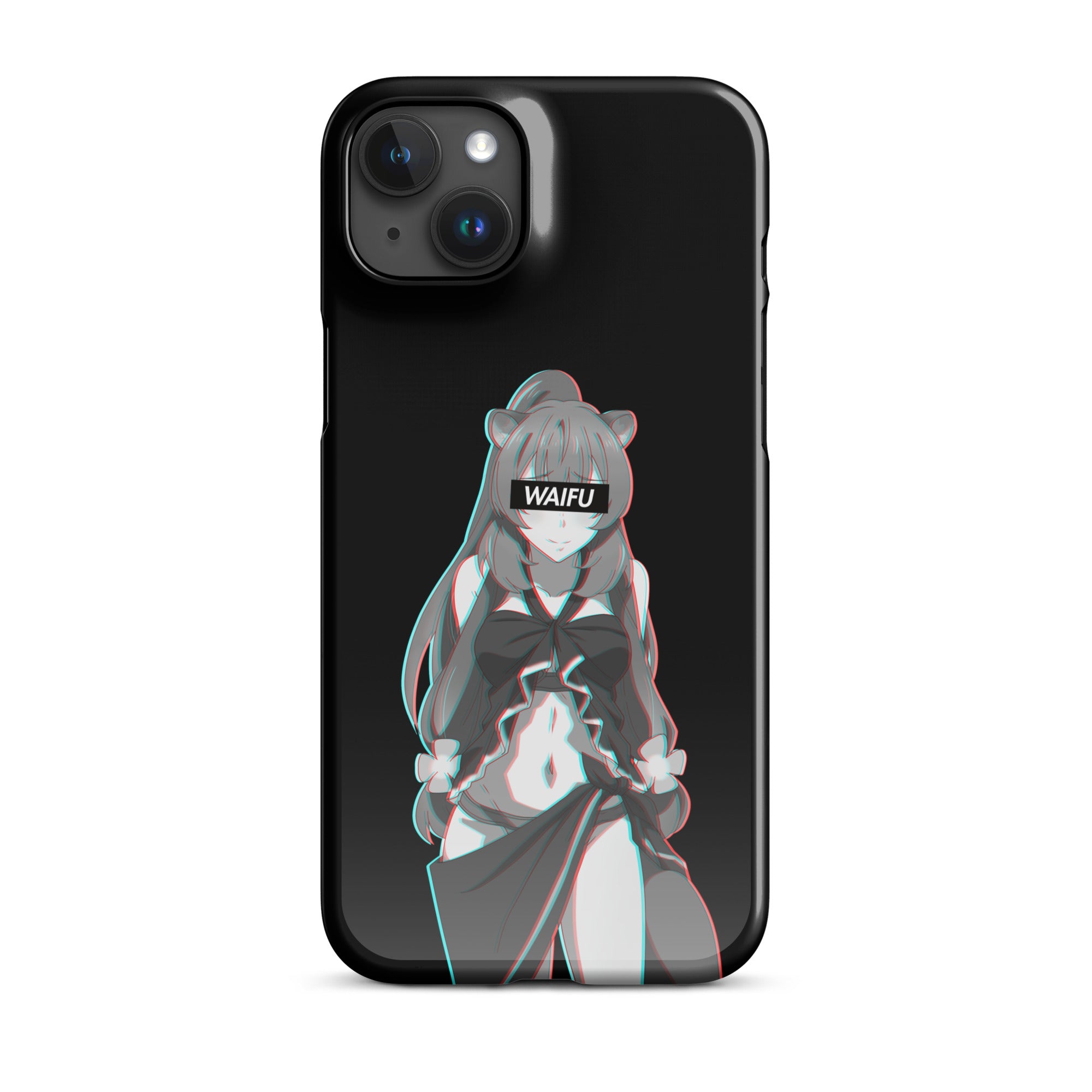 Raphtalia Waifu Material - Black Edition #002 iPhone Premium Case