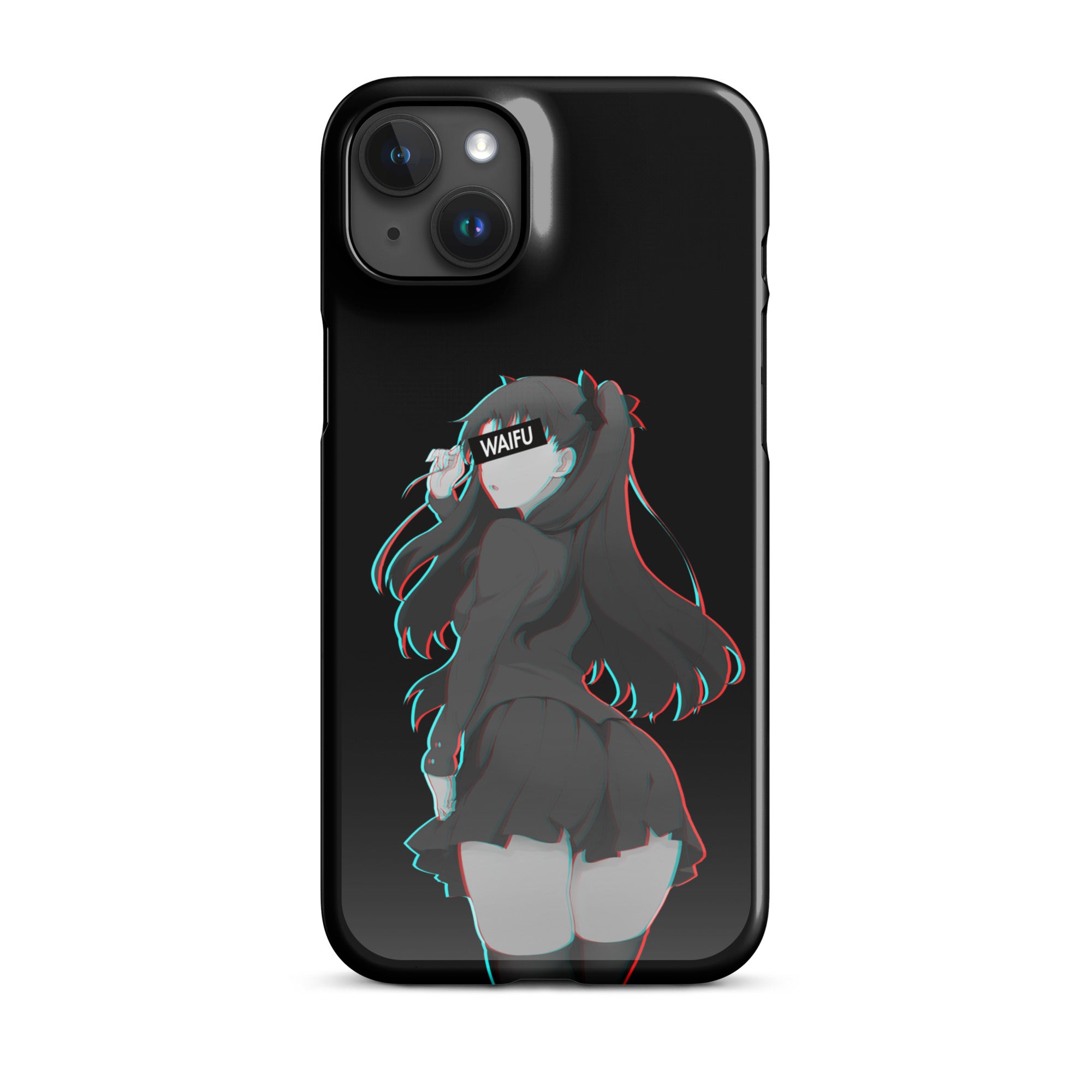 Rin Waifu Material - Black Edition #002 iPhone Premium Case