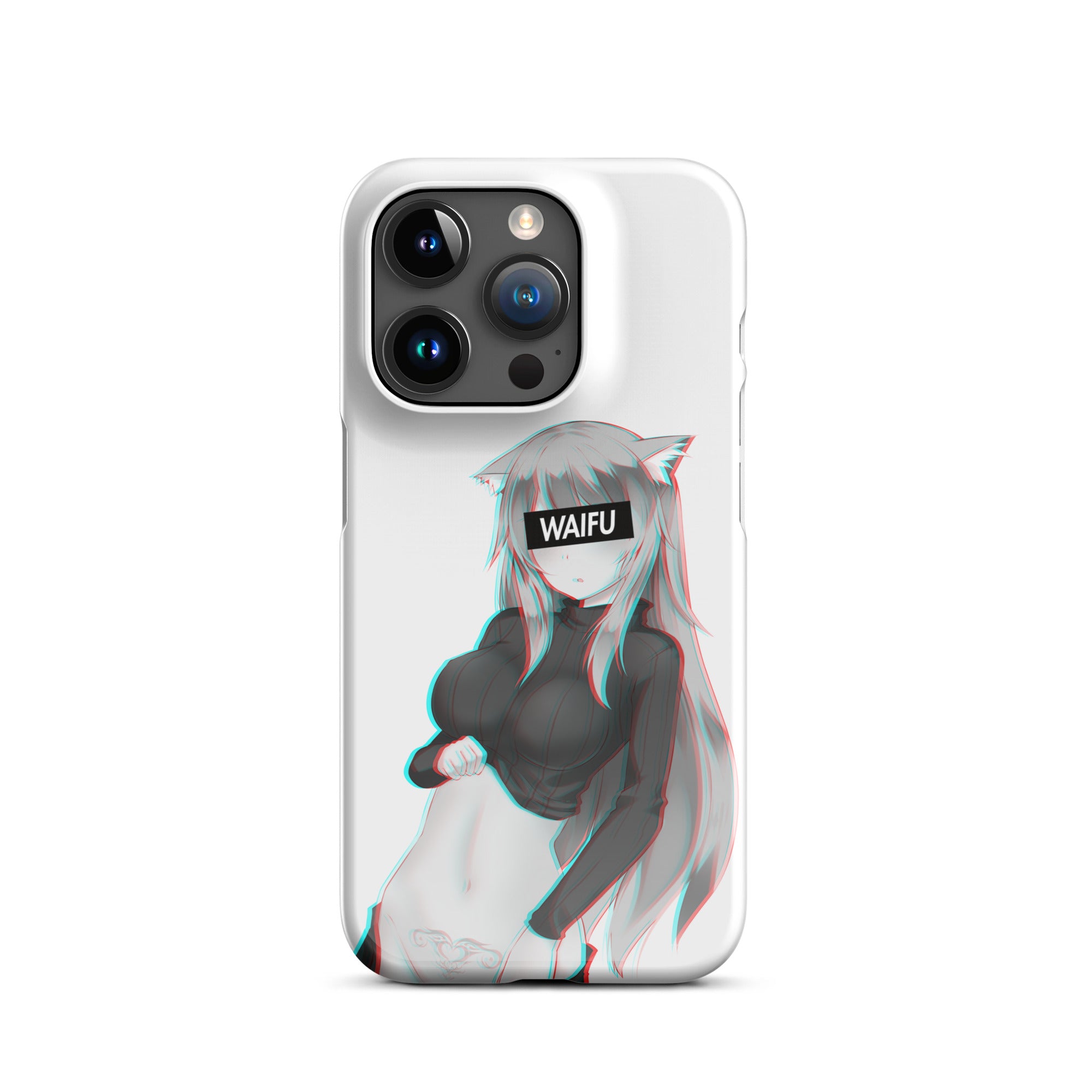 Cute Anime Girl Waifu Material 005 iPhone Premium Case