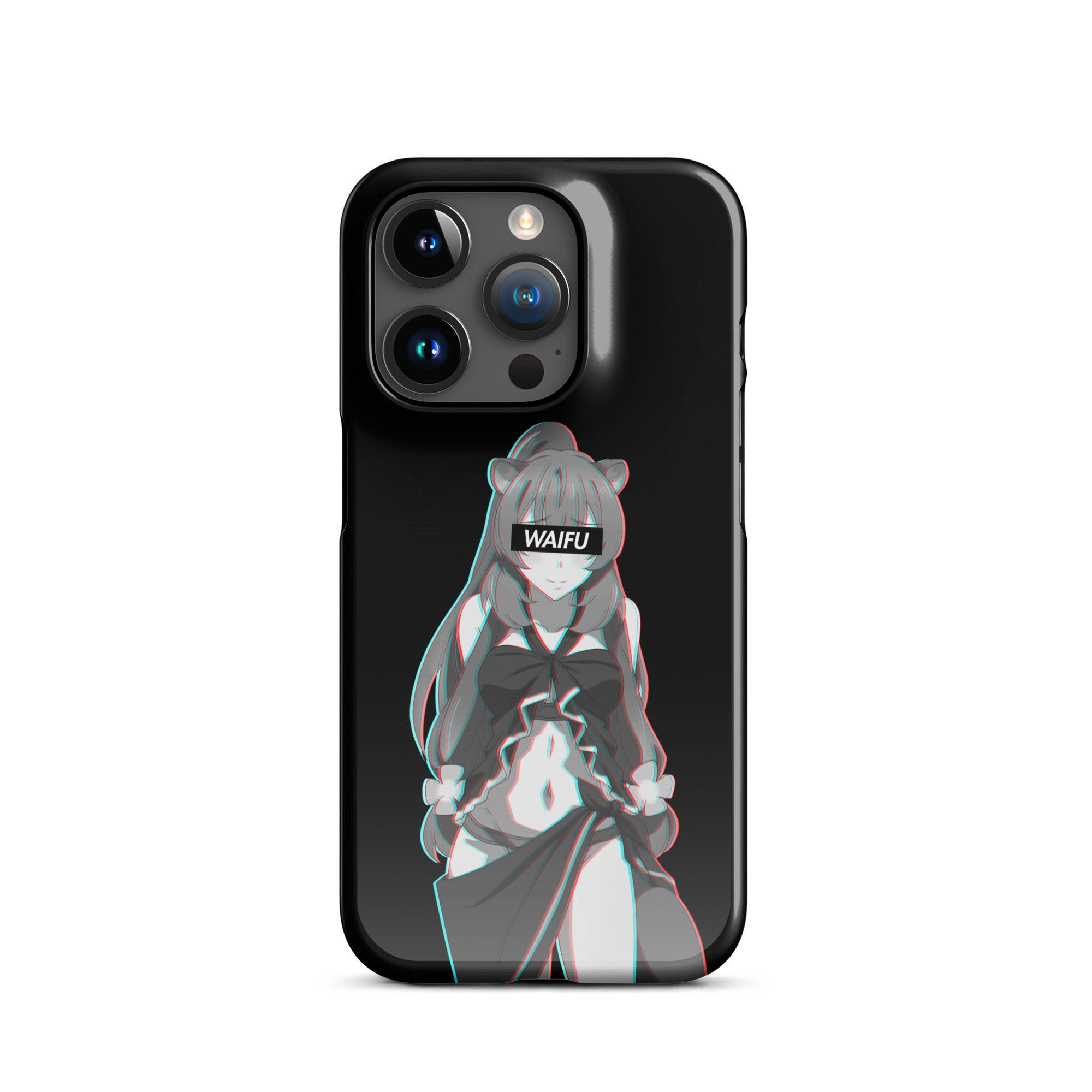 Raphtalia Waifu Material - Black Edition #002 iPhone Premium Case