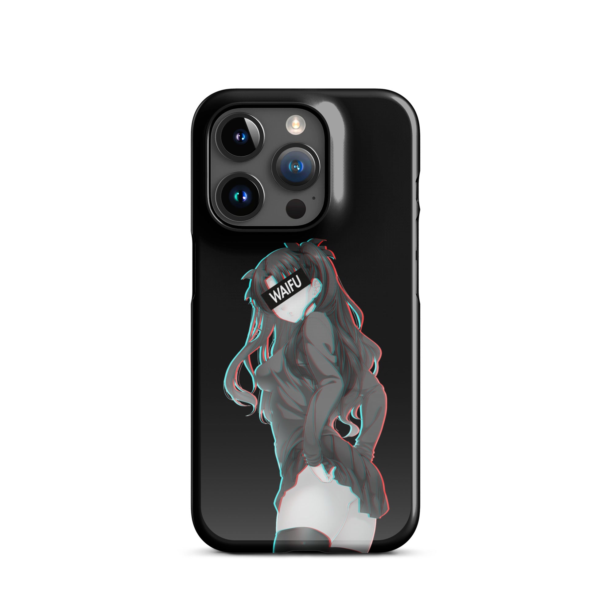 Rin Waifu Material - Black Edition #001 iPhone Premium Case