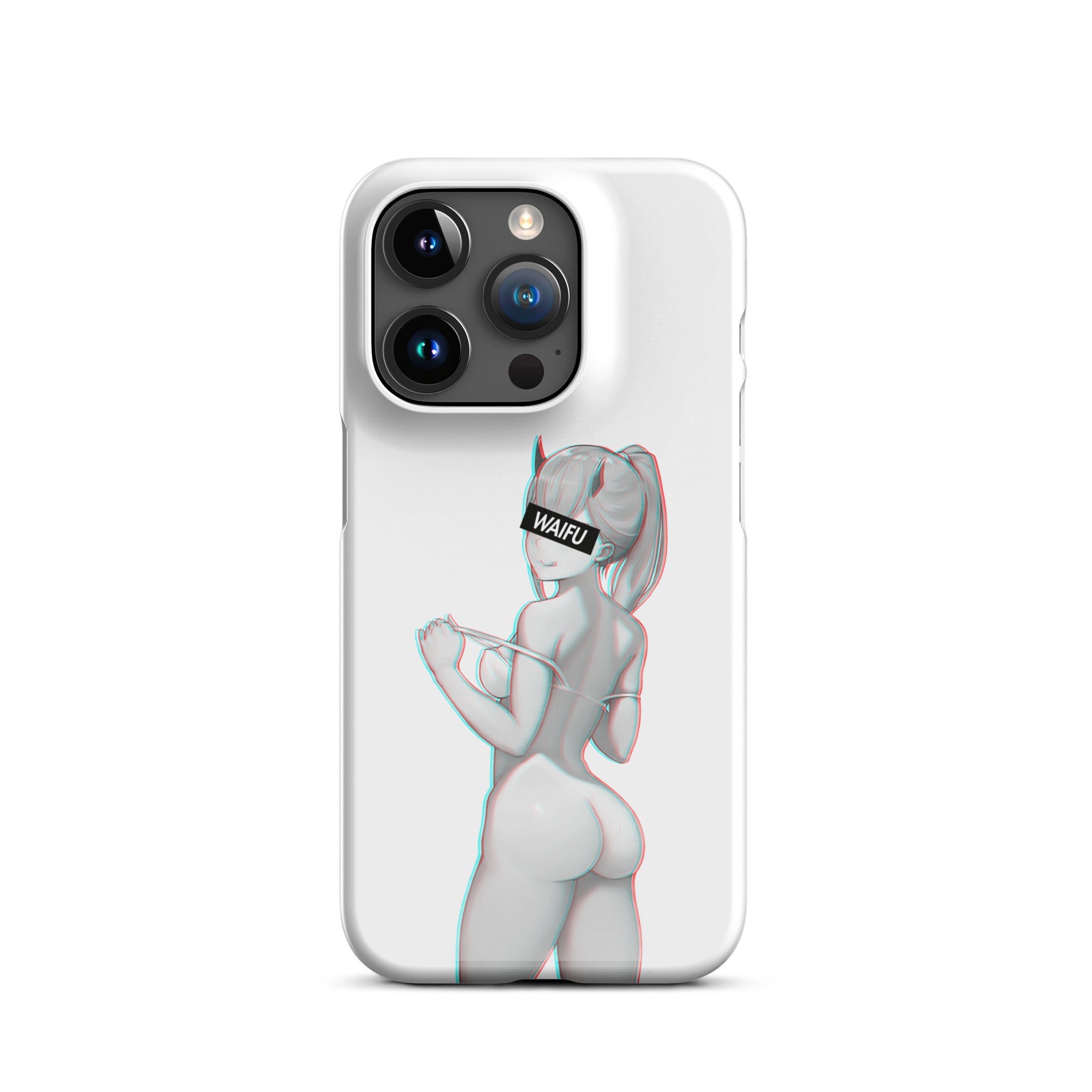 Zero Two Waifu Material #002 iPhone Premium Case